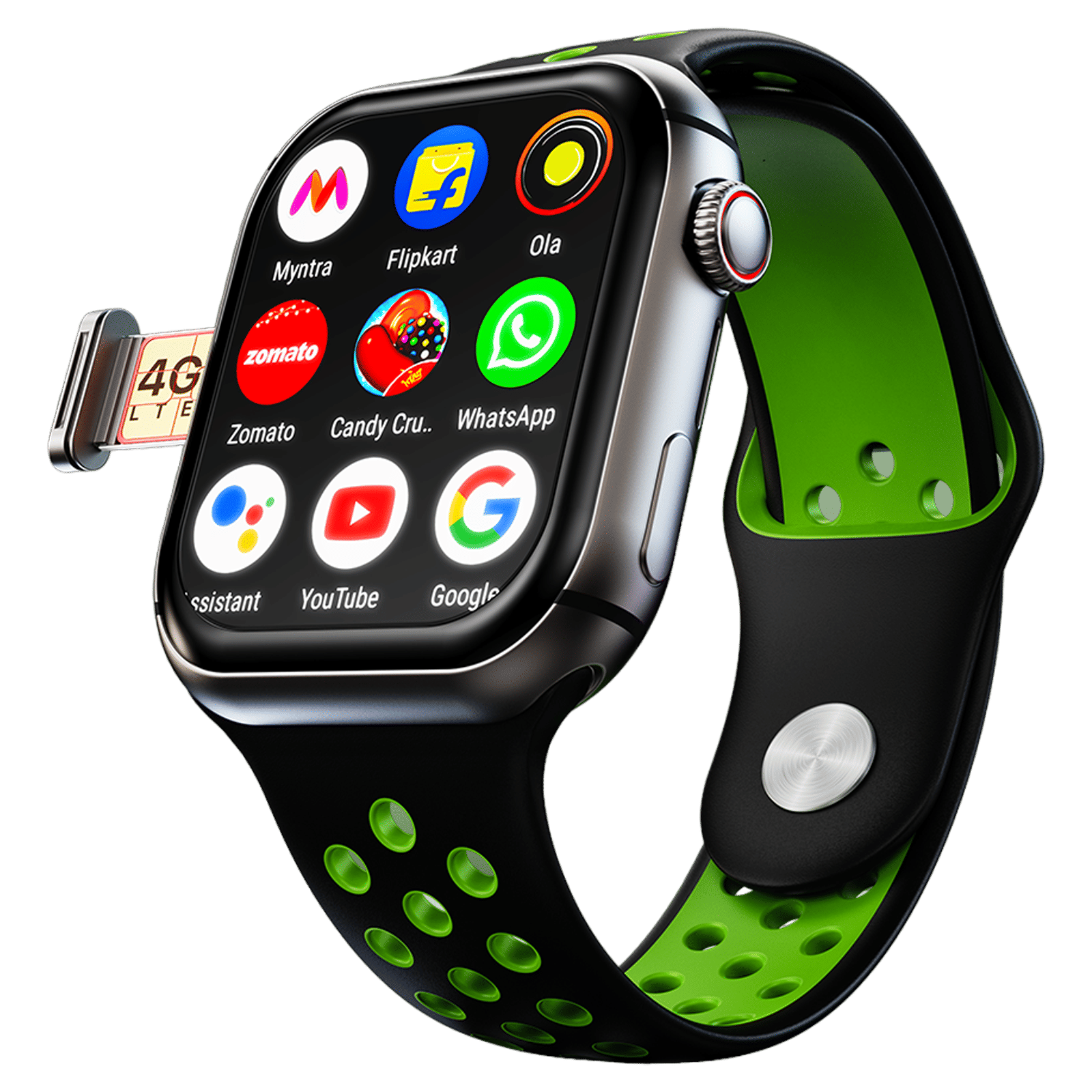 FIRE-BOLTT Dream GPS+Wi-Fi+4G SIM+Bluetooth Android OS Wristphone (51.3mm HD Display, Cortex A7MP CPU, Google Play Store, Forest Fringe Strap) FIRE-BOLTT Dream GPS+Wi-Fi+4G SIM+Bluetooth Android OS Wristphone (51.3mm HD Display, Cortex A7MP CPU, Google Play Store, Forest Fringe Strap)_1