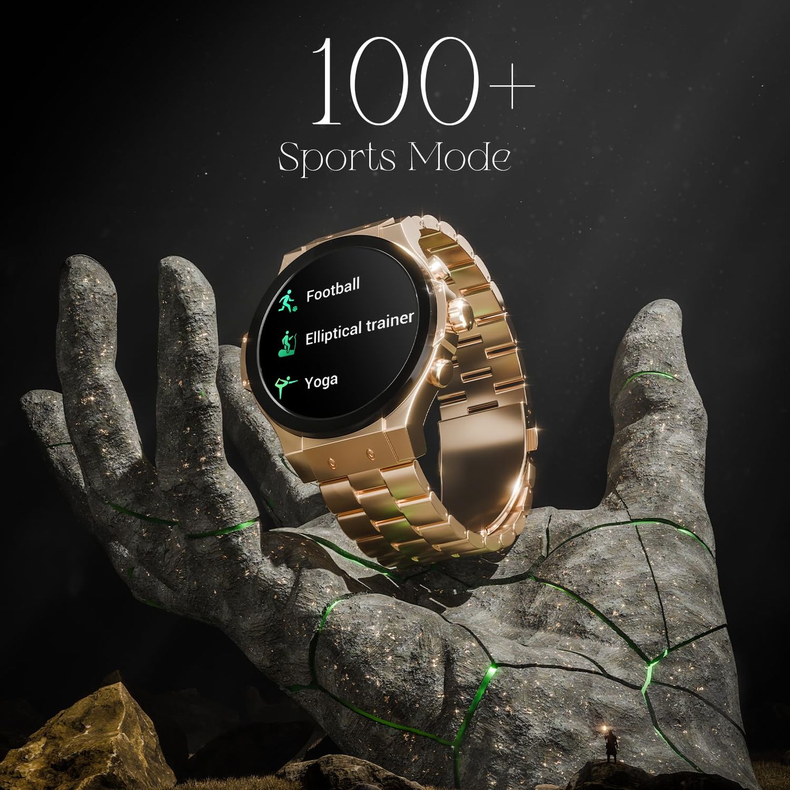 boAt Enigma X400 Smartwatch with Bluetooth Calling (36.8mm AMOLED Display, IP67 Sweat Resistant, Vintage Brown Strap) boAt Enigma X400 Smartwatch with Bluetooth Calling (36.8mm AMOLED Display, IP67 Sweat Resistant, Vintage Brown Strap)_8