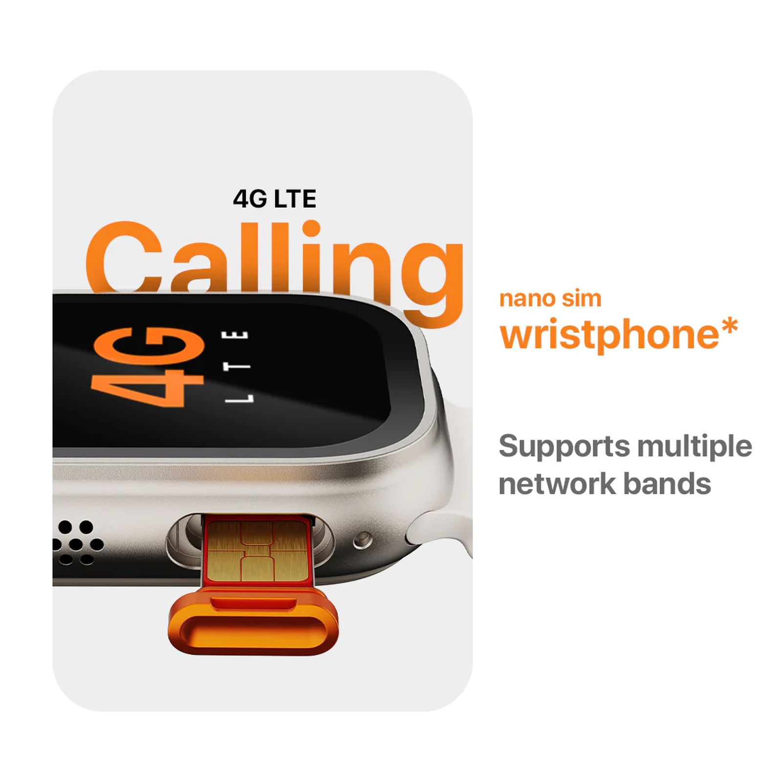 FIRE-BOLTT Oracle GPS+Wi-Fi+4G SIM+Bluetooth Android OS Wristphone (50mm Display, ARM CortexTM A53 MP, Play Store Unlimited Apps, Crystal Tide Strap)_7