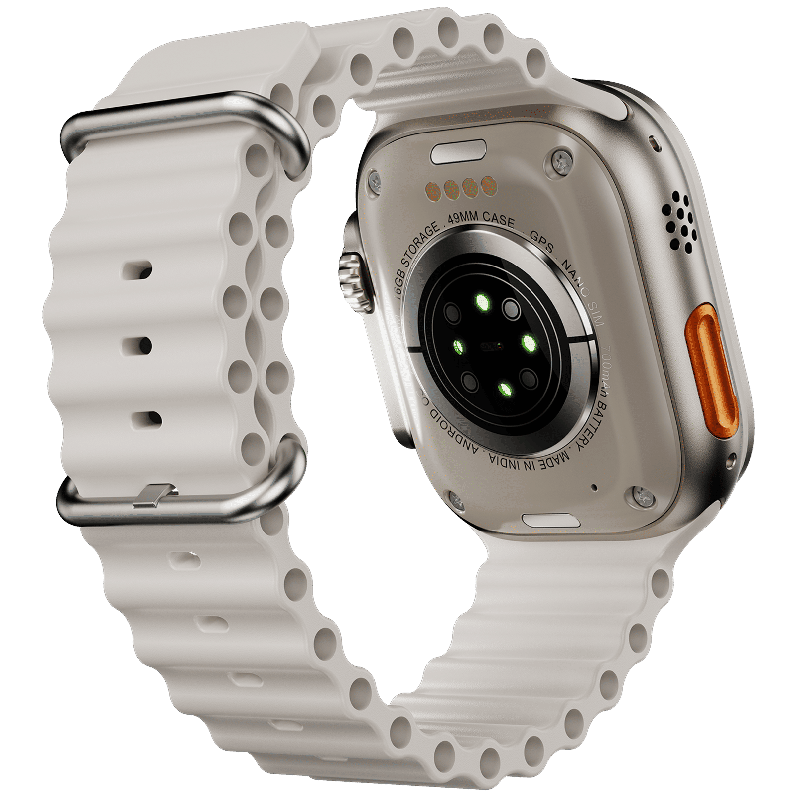 FIRE-BOLTT Oracle GPS+Wi-Fi+4G SIM+Bluetooth Android OS Wristphone (50mm Display, ARM CortexTM A53 MP, Play Store Unlimited Apps, Crystal Tide Strap)_4