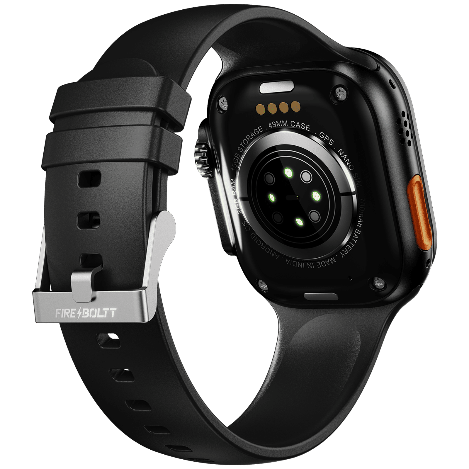 FIRE-BOLTT Oracle GPS+Wi-Fi+4G SIM+Bluetooth Android OS Wristphone (50mm Display, ARM CortexTM A53 MP, Play Store Unlimited Apps, Eclipse Flex Strap) FIRE-BOLTT Oracle GPS+Wi-Fi+4G SIM+Bluetooth Android OS Wristphone (50mm Display, ARM CortexTM A53 MP, Play Store Unlimited Apps, Eclipse Flex Strap)_3