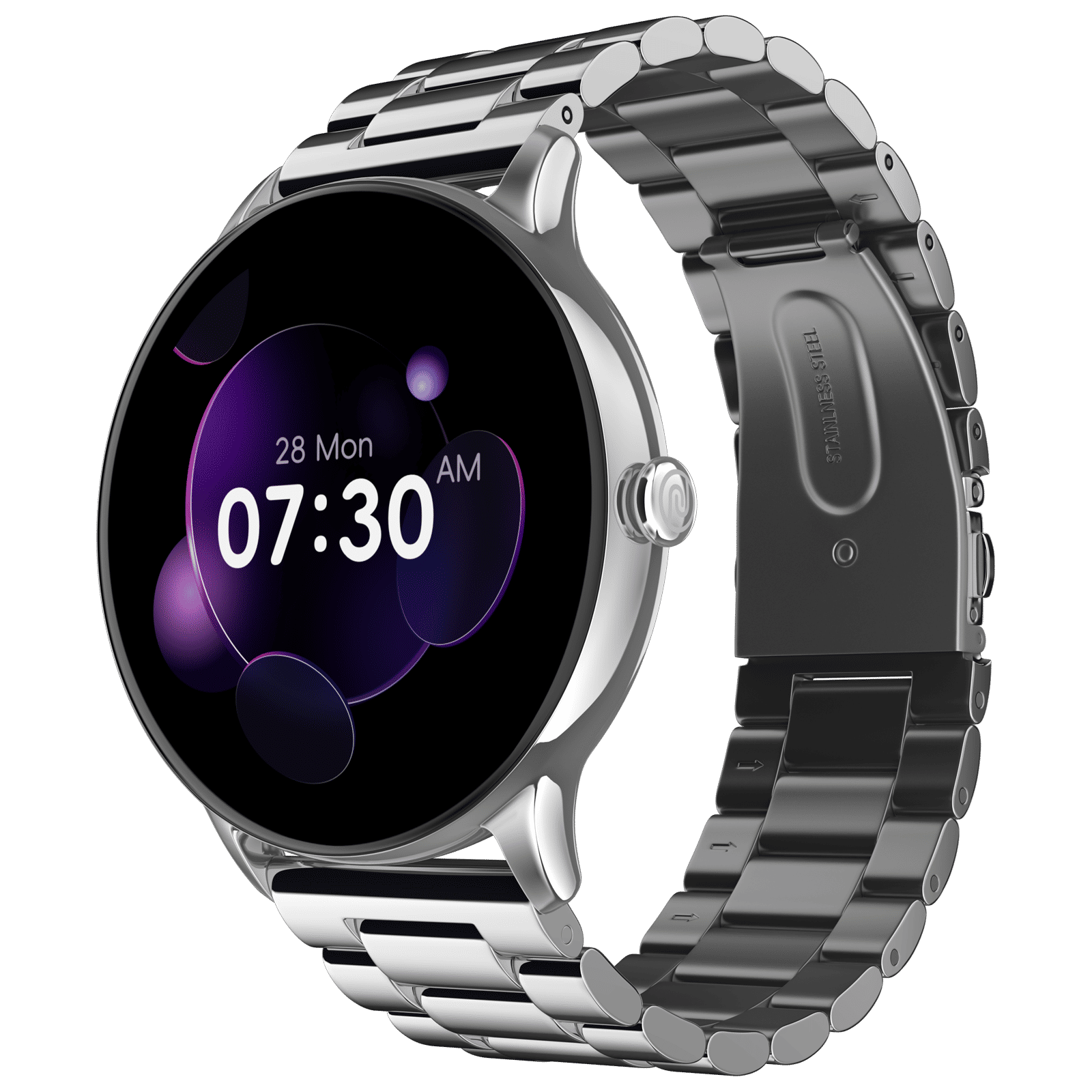 noise NoiseFit Twist Go Smartwatch with Bluetooth Calling (35.3mm TFT HD Display, IP67 Water Resistant, Elite Silver Strap) noise NoiseFit Twist Go Smartwatch with Bluetooth Calling (35.3mm TFT HD Display, IP67 Water Resistant, Elite Silver Strap)_3