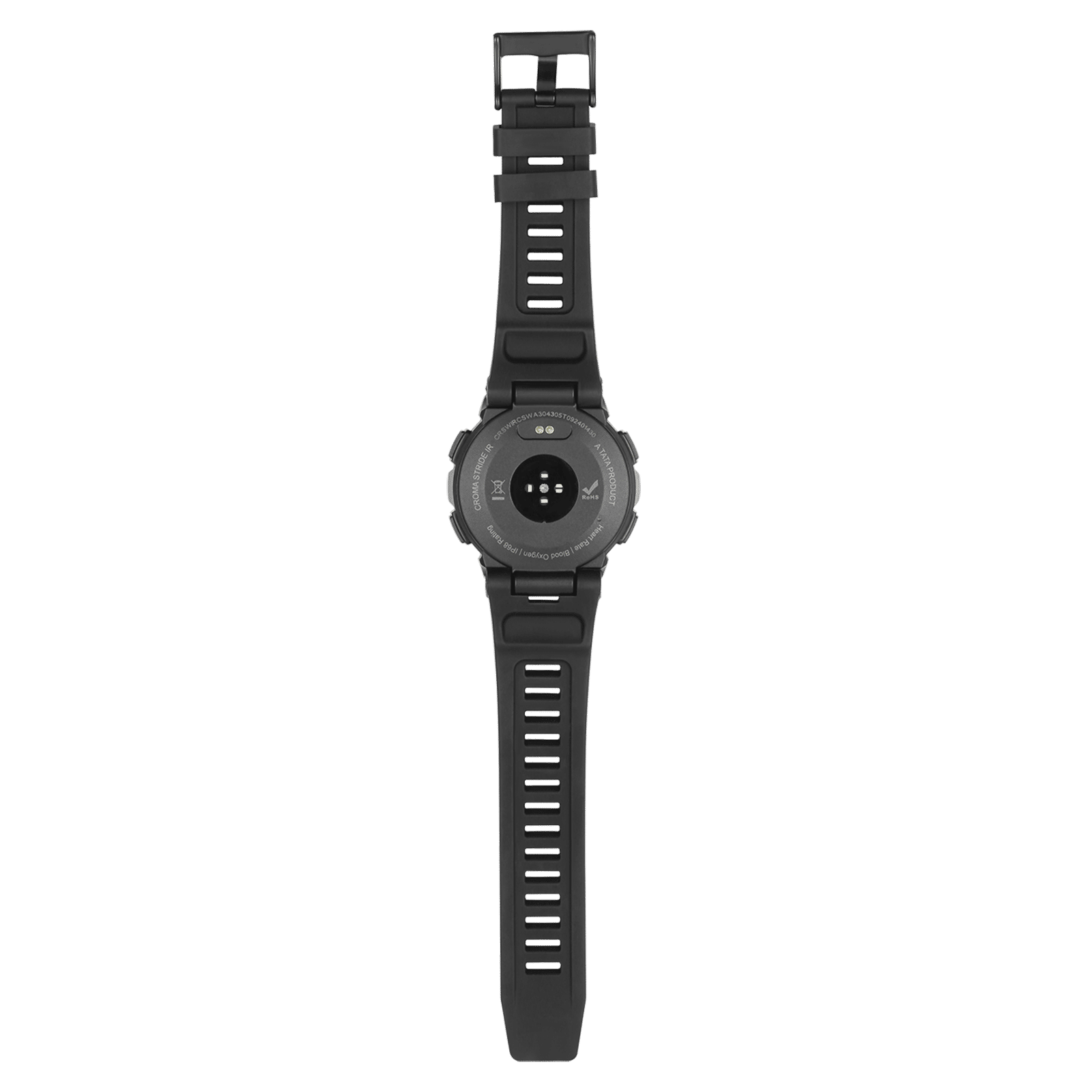 Croma Stride IR Smartwatch with Bluetooth Calling (1.39 inches, IPS Display, IP68 Water and Dust Resistant, Black Strap)_7