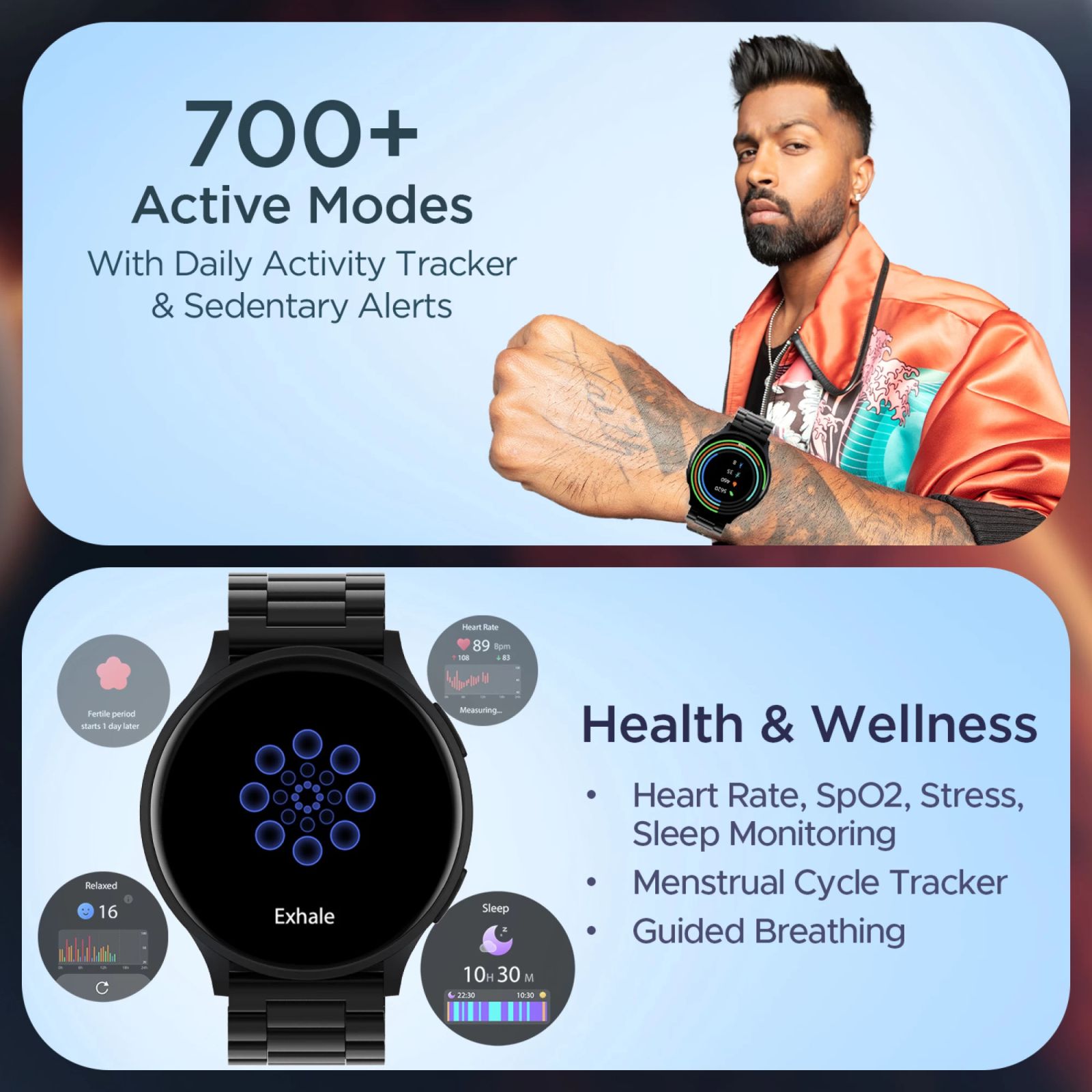 boAt Lunar Prime Smartwatch with Bluetooth Calling (36.8mm AMOLED Display, IP67 Sweat Resistant, Steel Silver Strap) boAt Lunar Prime Smartwatch with Bluetooth Calling (36.8mm AMOLED Display, IP67 Sweat Resistant, Steel Silver Strap)_8