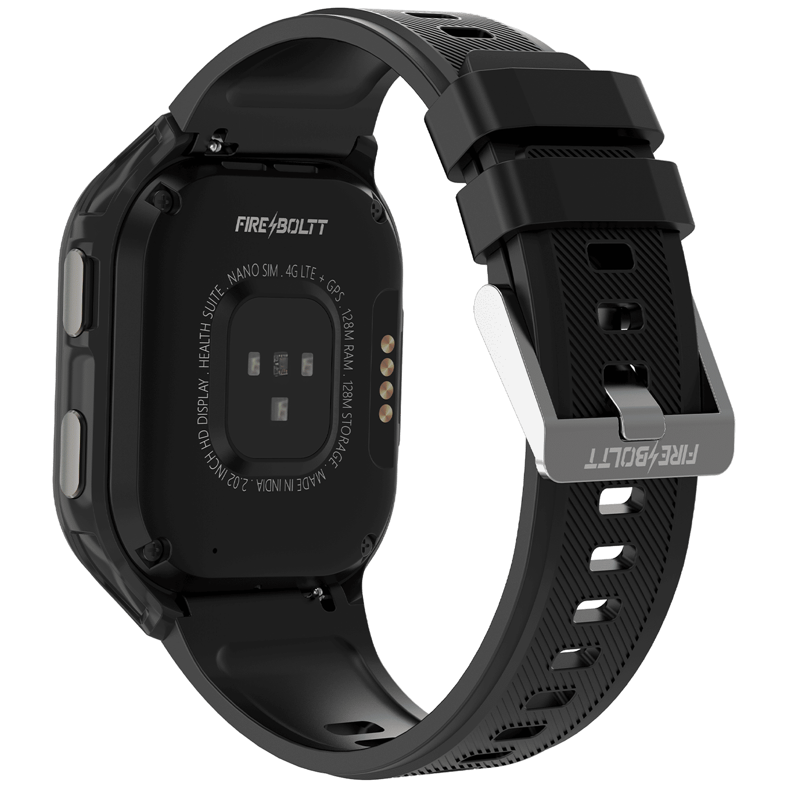 FIRE-BOLTT 4G Pro GPS+4G SIM Android OS Wristphone (51.3mm HD Display, In-built GPS, Black Strap) FIRE-BOLTT 4G Pro GPS+4G SIM Android OS Wristphone (51.3mm HD Display, In-built GPS, Black Strap)_5