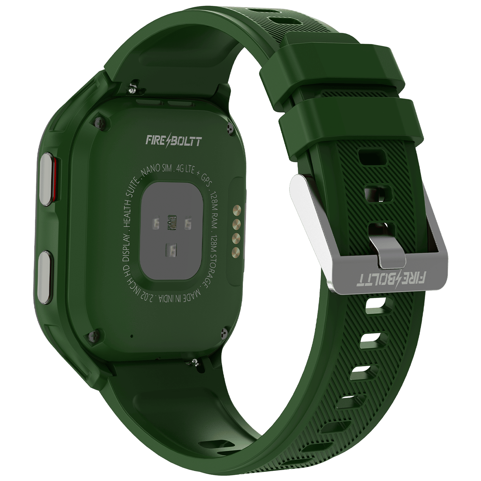 FIRE-BOLTT 4G Pro Bluetooth+4G SIM Android OS Wristphone (51.3mm HD Display, In-built GPS, Green Strap) FIRE-BOLTT 4G Pro Bluetooth+4G SIM Android OS Wristphone (51.3mm HD Display, In-built GPS, Green Strap)_5