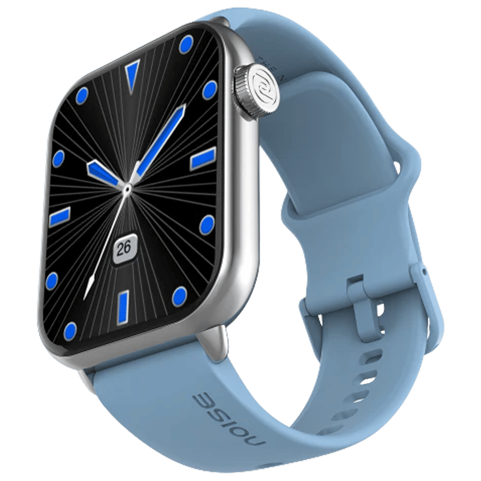 noise ColorFit Mighty Smartwatch with Bluetooth Calling (49.7mm TFT Display, IP67 Water Resistant, Calm Blue Strap) noise ColorFit Mighty Smartwatch with Bluetooth Calling (49.7mm TFT Display, IP67 Water Resistant, Calm Blue Strap)_3