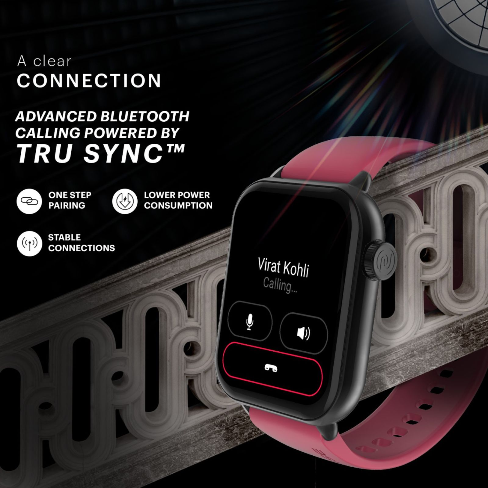noise ColorFit Mighty Smartwatch with Bluetooth Calling (49.7mm TFT Display, IP67 Water Resistant, Burgundy Wine Strap) noise ColorFit Mighty Smartwatch with Bluetooth Calling (49.7mm TFT Display, IP67 Water Resistant, Burgundy Wine Strap)_9