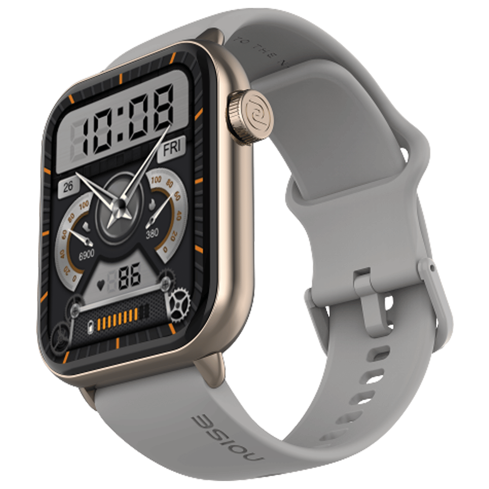 noise ColorFit Mighty Smartwatch with Bluetooth Calling (49.7mm TFT Display, IP67 Water Resistant, Silver Grey Strap) noise ColorFit Mighty Smartwatch with Bluetooth Calling (49.7mm TFT Display, IP67 Water Resistant, Silver Grey Strap)_3
