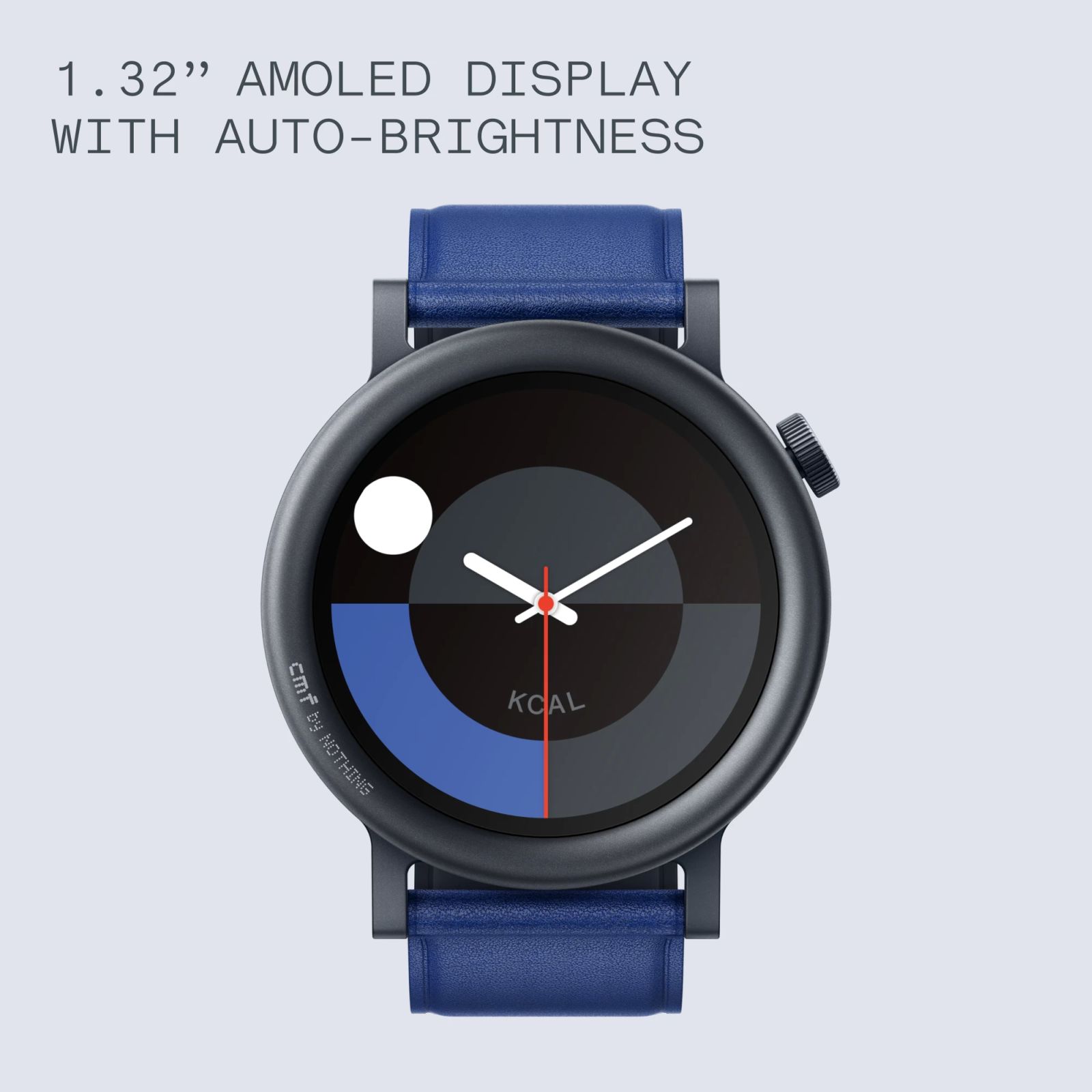 Nothing Watch Pro 2 Smartwatch with Bluetooth Calling (33.52mm AMOLED Display, IP68 Water Resistant, Blue Strap)_10