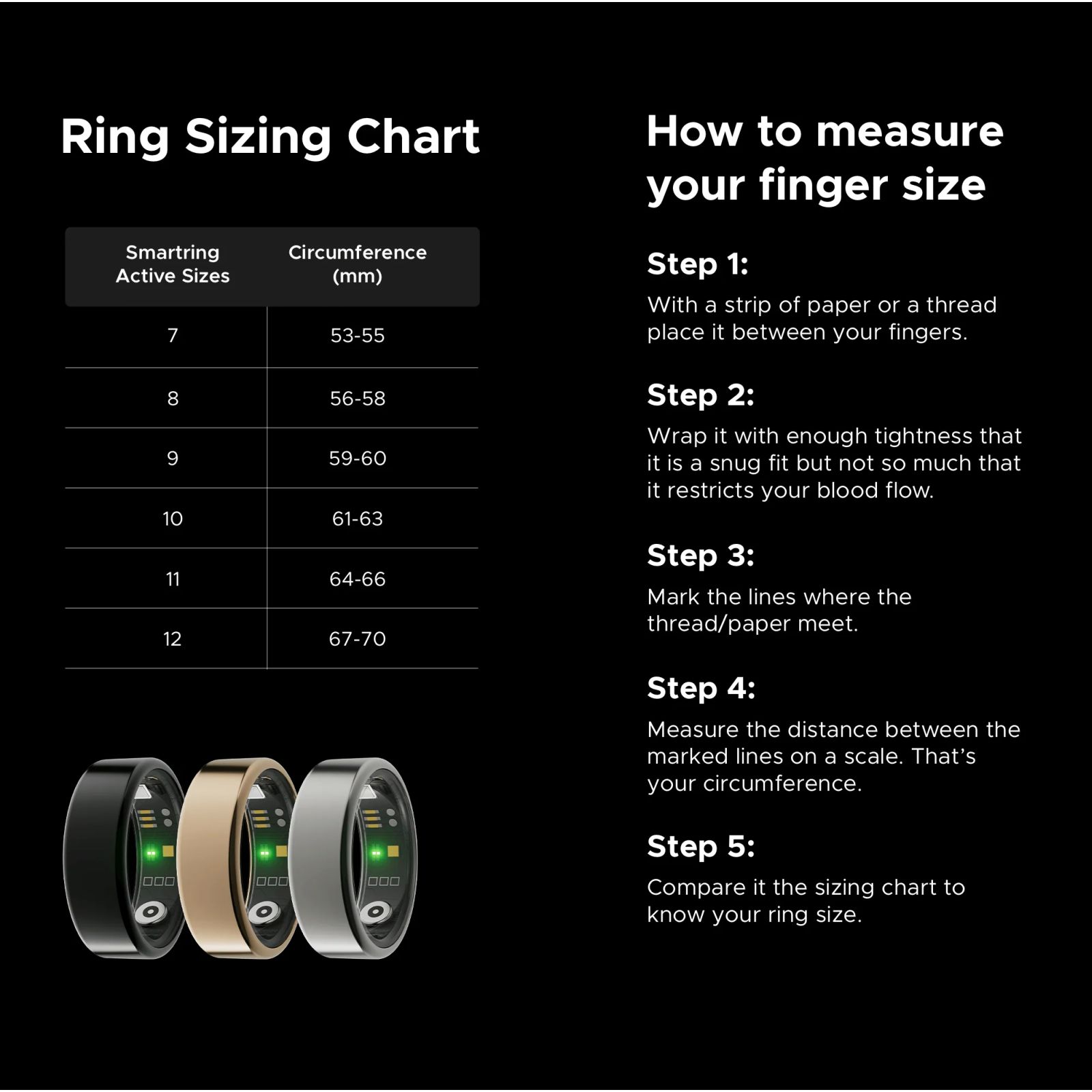 boAt Active Smart Ring with Activity Tracker (Size 8, Water Resistant, Midnight Black) boAt Active Smart Ring with Activity Tracker (Size 8, Water Resistant, Midnight Black)_9