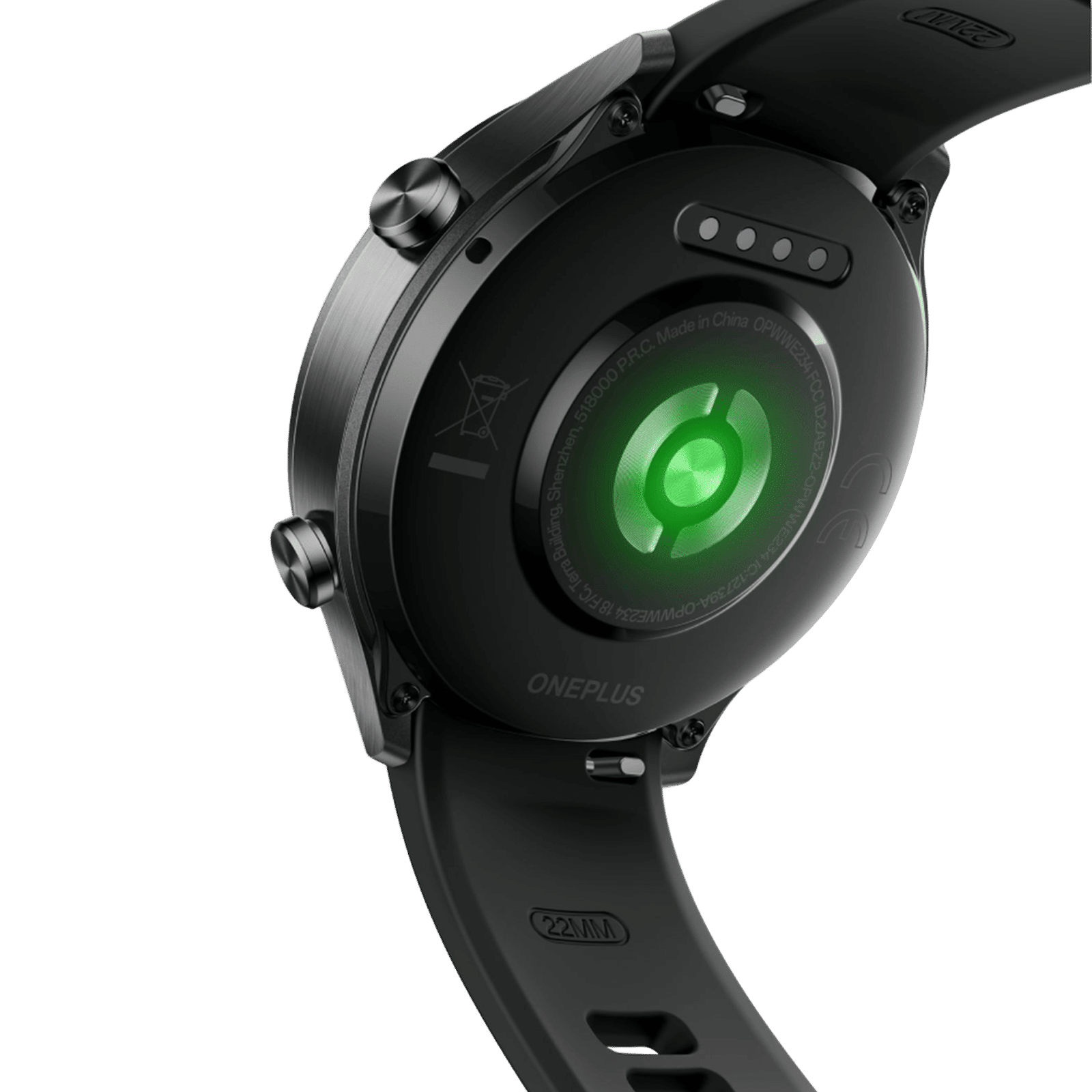 OnePlus Watch 2R Wi-Fi+Bluetooth Wear OS 4 Smartwatch (36.3mm AMOLED Display, Snapdragon W5 Gen 1 Processor, Dual Frequency GPS, Forest Green Strap) OnePlus Watch 2R Wi-Fi+Bluetooth Wear OS 4 Smartwatch (36.3mm AMOLED Display, Snapdragon W5 Gen 1 Processor, Dual Frequency GPS, Forest Green Strap)_4