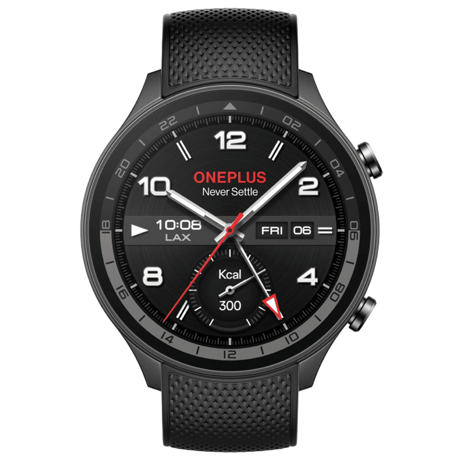 OnePlus Watch 2R Wi-Fi+Bluetooth Wear OS 4 Smartwatch (36.3mm AMOLED Display, Snapdragon W5 Gen 1 Processor, Dual Frequency GPS, Gunmetal Gray Strap) OnePlus Watch 2R Wi-Fi+Bluetooth Wear OS 4 Smartwatch (36.3mm AMOLED Display, Snapdragon W5 Gen 1 Processor, Dual Frequency GPS, Gunmetal Gray Strap)_1