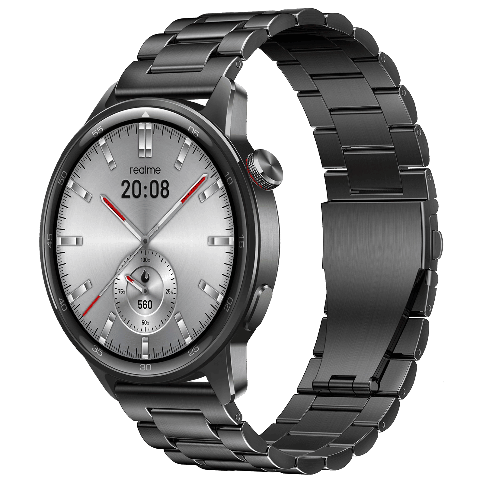 realme Watch S2 Smartwatch with Bluetooth Calling (36.3mm AMOLED Display, IP68 Water and Dust Resistant, Metallic Grey Strap) realme Watch S2 Smartwatch with Bluetooth Calling (36.3mm AMOLED Display, IP68 Water and Dust Resistant, Metallic Grey Strap)_3