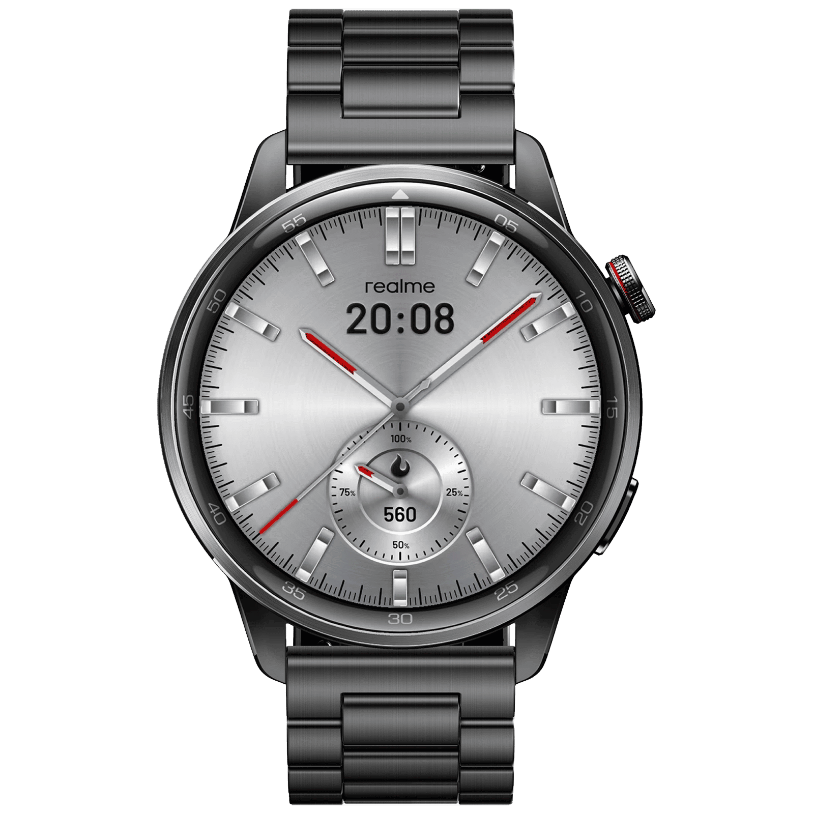 realme Watch S2 Smartwatch with Bluetooth Calling (36.3mm AMOLED Display, IP68 Water and Dust Resistant, Metallic Grey Strap) realme Watch S2 Smartwatch with Bluetooth Calling (36.3mm AMOLED Display, IP68 Water and Dust Resistant, Metallic Grey Strap)_1