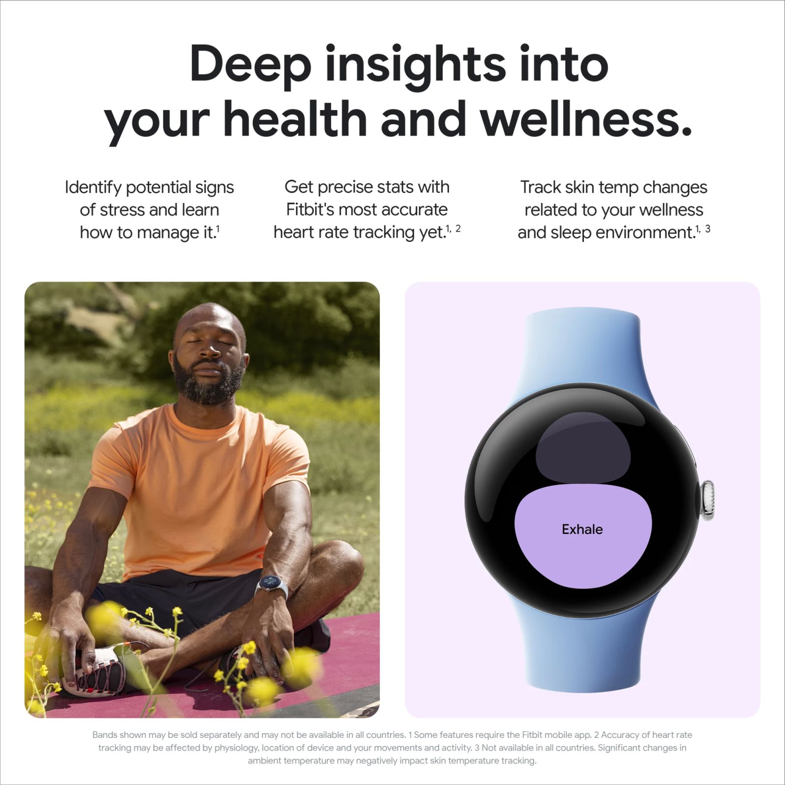 Google Pixel Watch 2 Wi-Fi+Bluetooth Wear OS 4.0 Smartwatch (41mm AMOLED Display, Snapdragon W5 Gen 1 Cortex-M33, Advanced Sensors, Bay Active Band) Google Pixel Watch 2 Wi-Fi+Bluetooth Wear OS 4.0 Smartwatch (41mm AMOLED Display, Snapdragon W5 Gen 1 Cortex-M33, Advanced Sensors, Bay Active Band)_5