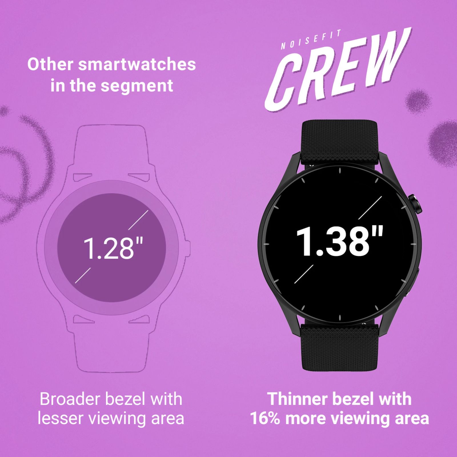 noise Fit Crew Smartwatch with Bluetooth Calling (35.05mm TFT Display, IP68 Water Resistant, Jet Black Strap) noise Fit Crew Smartwatch with Bluetooth Calling (35.05mm TFT Display, IP68 Water Resistant, Jet Black Strap)_7