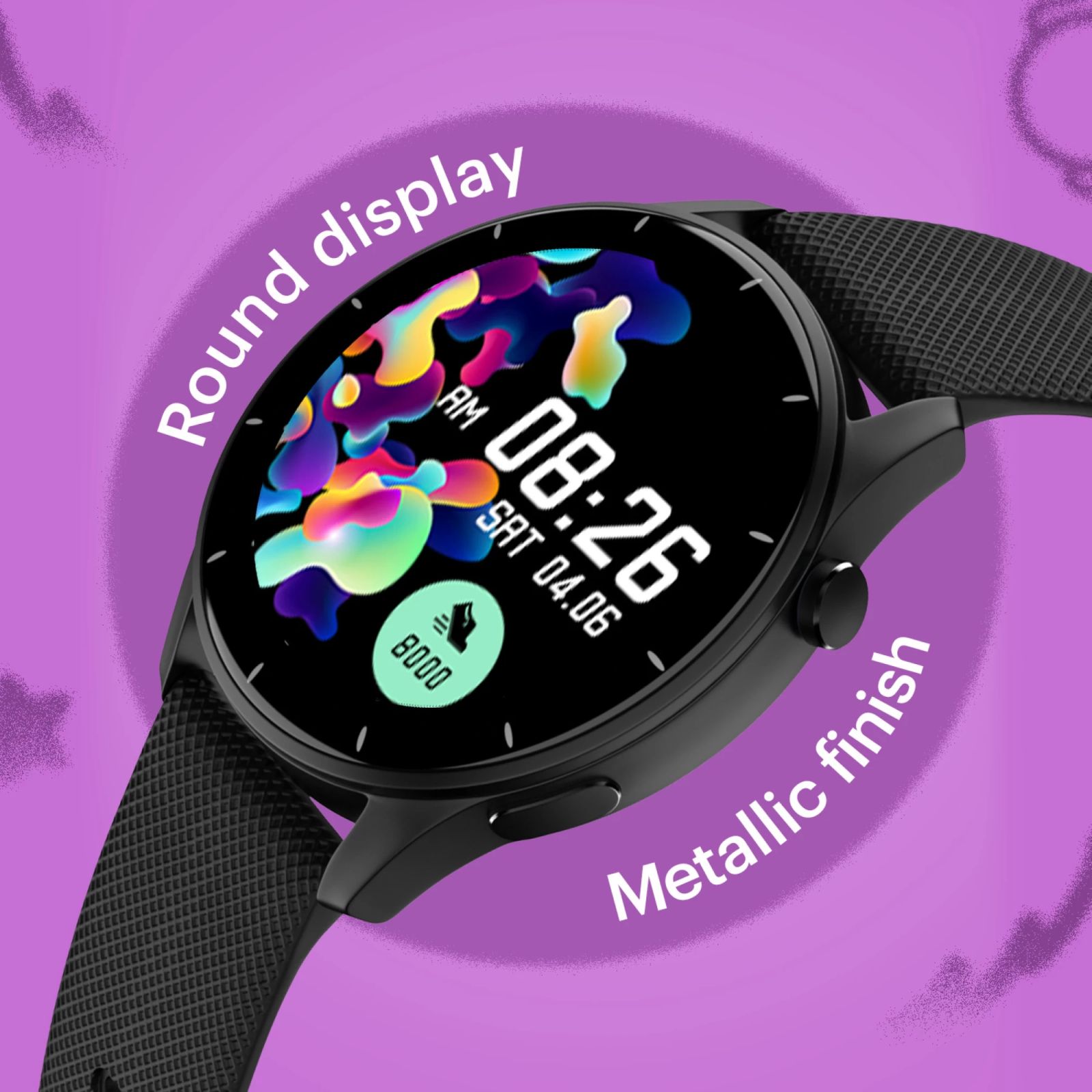 noise Fit Crew Smartwatch with Bluetooth Calling (35.05mm TFT Display, IP68 Water Resistant, Jet Black Strap) noise Fit Crew Smartwatch with Bluetooth Calling (35.05mm TFT Display, IP68 Water Resistant, Jet Black Strap)_9