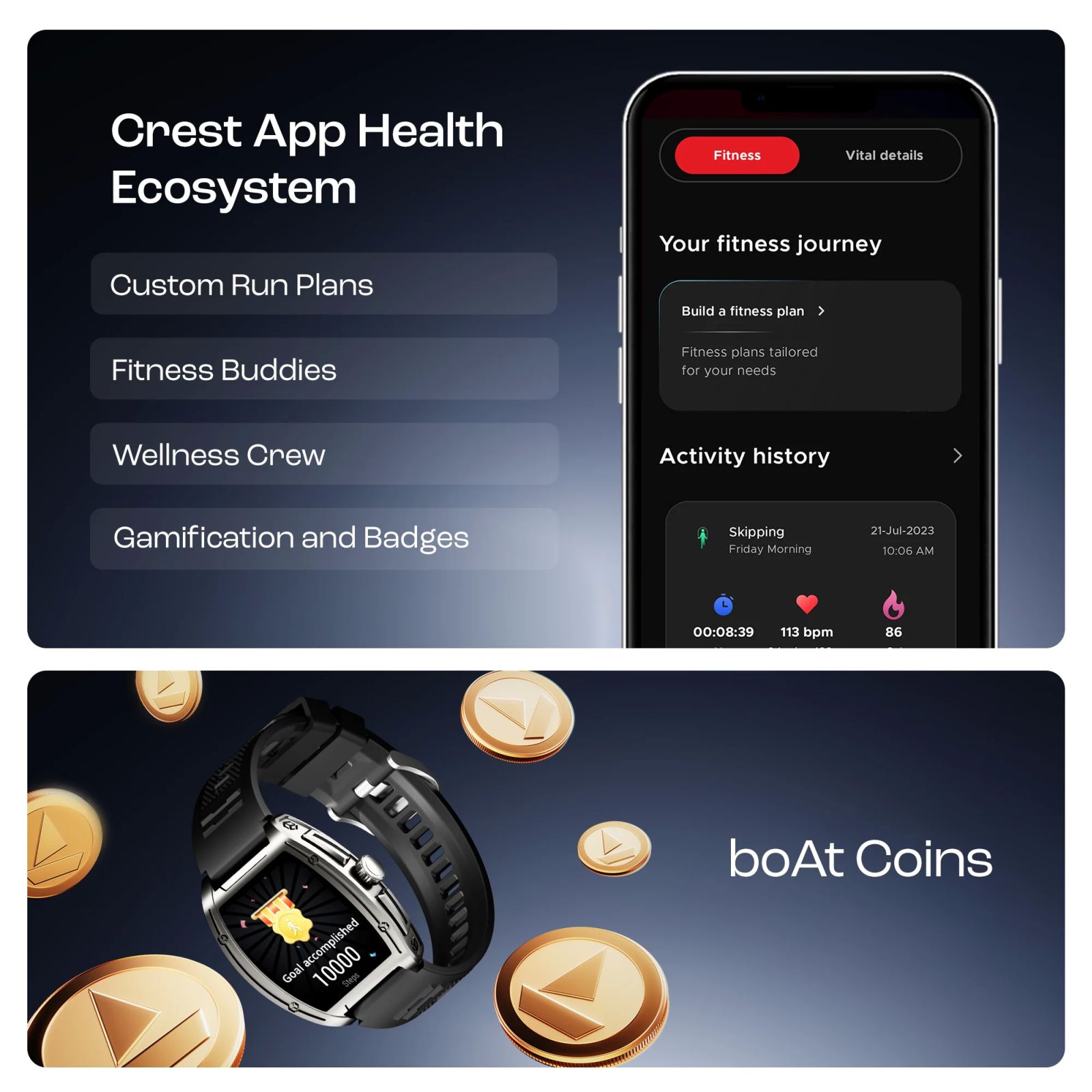 boAt Enigma Ascend Smartwatch with Bluetooth Calling (44mm HD Display, IP68 Water Resistant, Active Black Strap)_9
