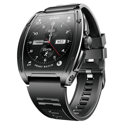 boAt Enigma Ascend Smartwatch with Bluetooth Calling (44mm HD Display, IP68 Water Resistant, Active Black Strap)