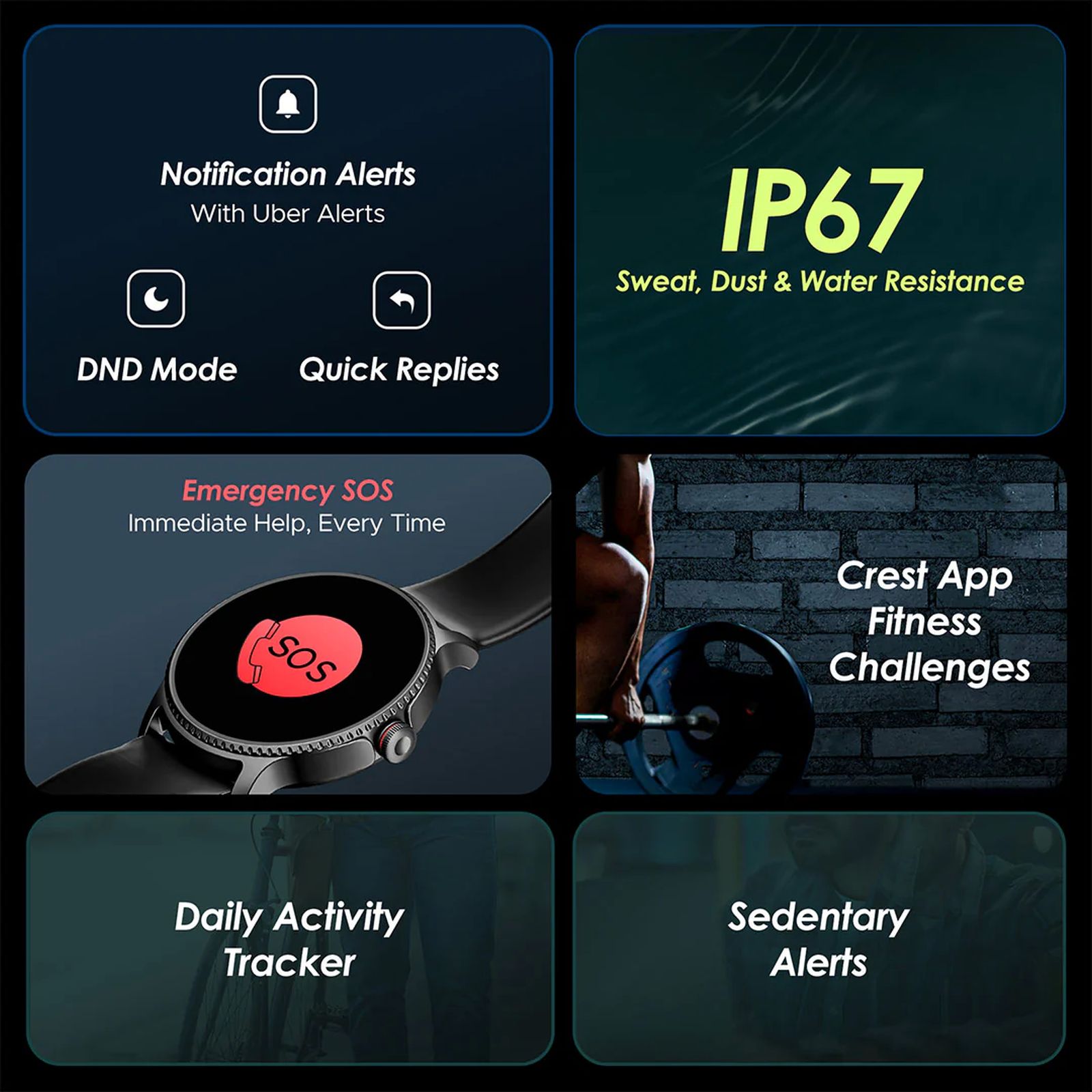 boAt Lunar Discovery Smartwatch with Bluetooth Calling (35mm HD Display, IP67 Water Resistant, Active Black Strap)_9