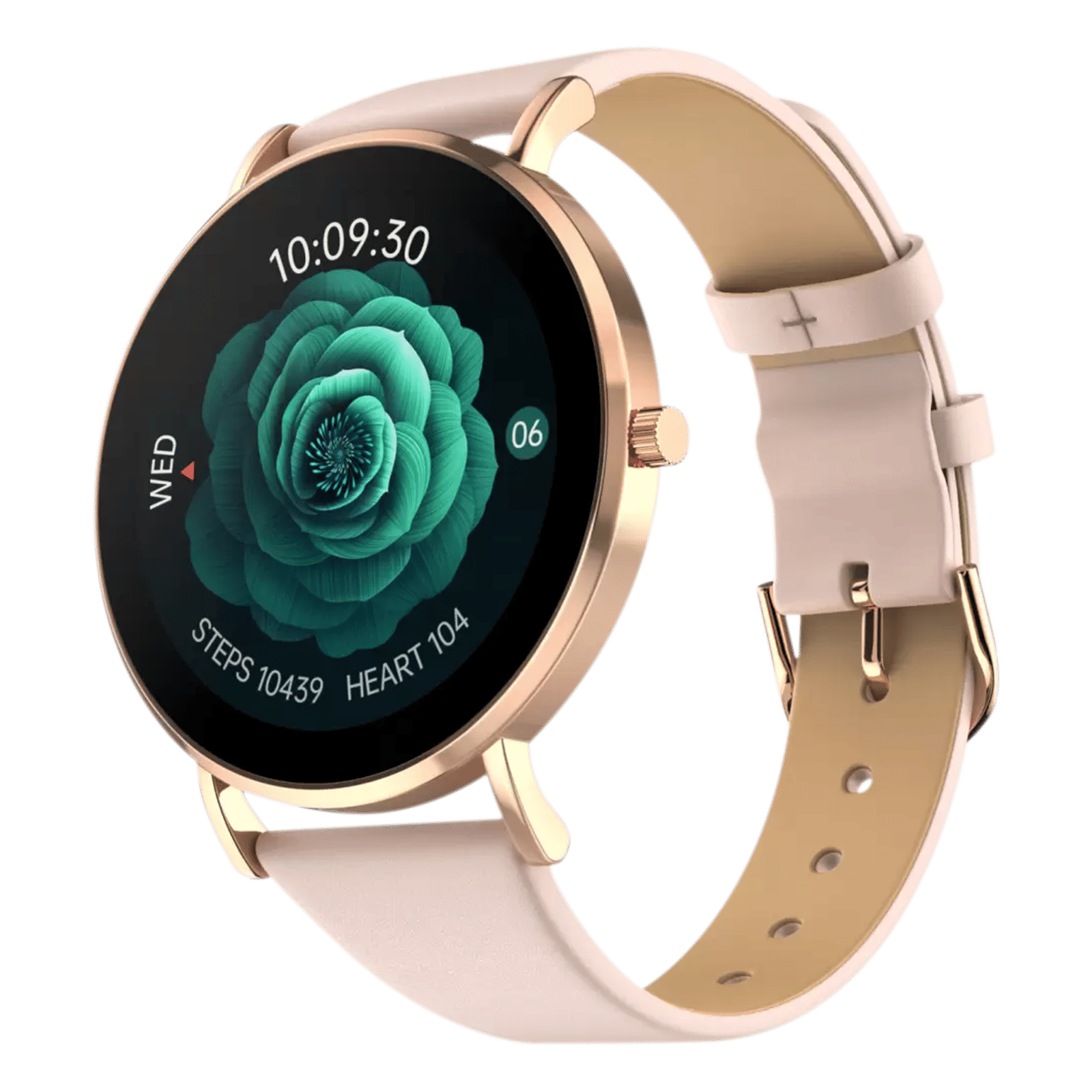 noise NoiseFit Diva 2 Smartwatch with Bluetooth Calling (36mm AMOLED Display, IP68 Water Resistant, Rose Pink Strap)_4