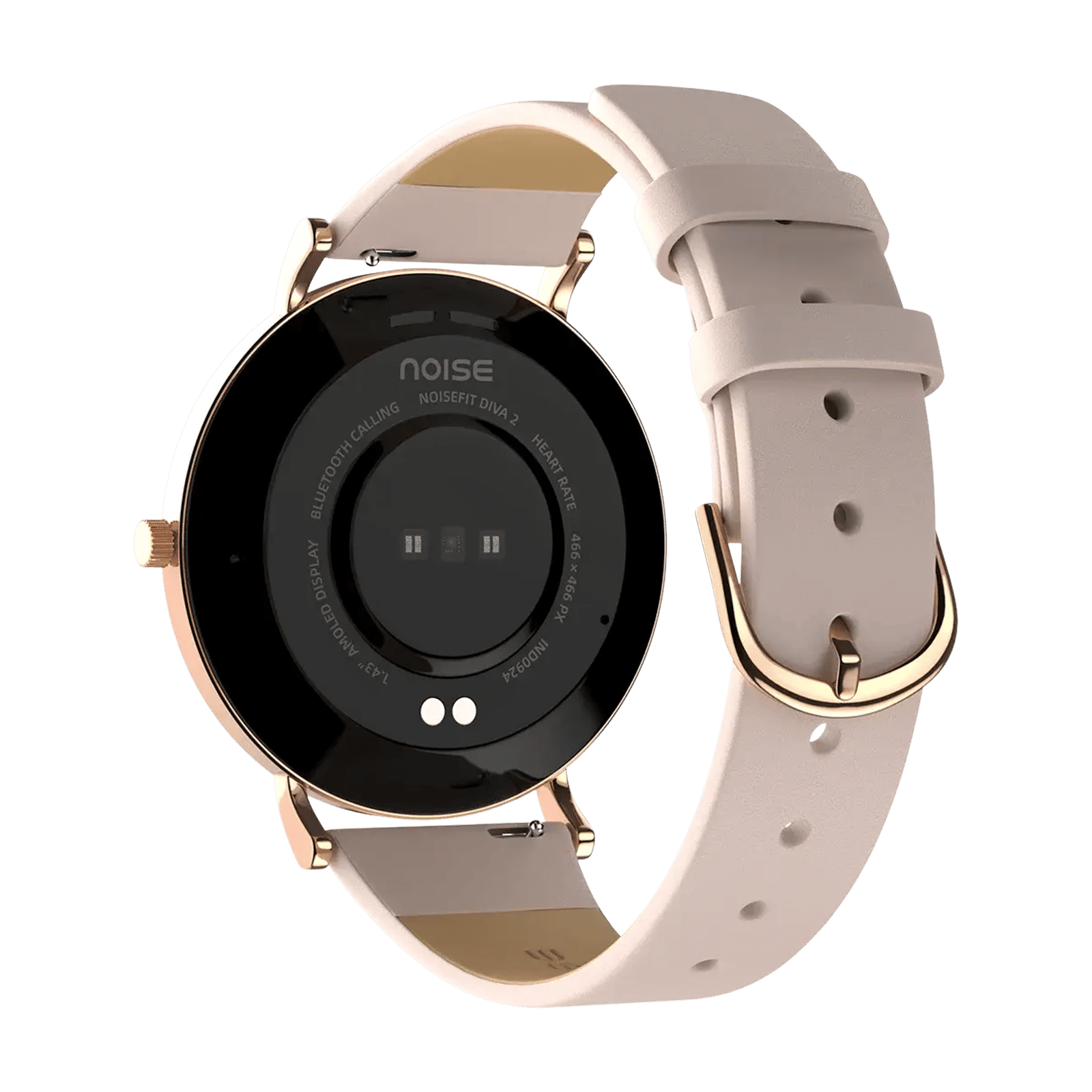noise NoiseFit Diva 2 Smartwatch with Bluetooth Calling (36mm AMOLED Display, IP68 Water Resistant, Rose Pink Strap)_5