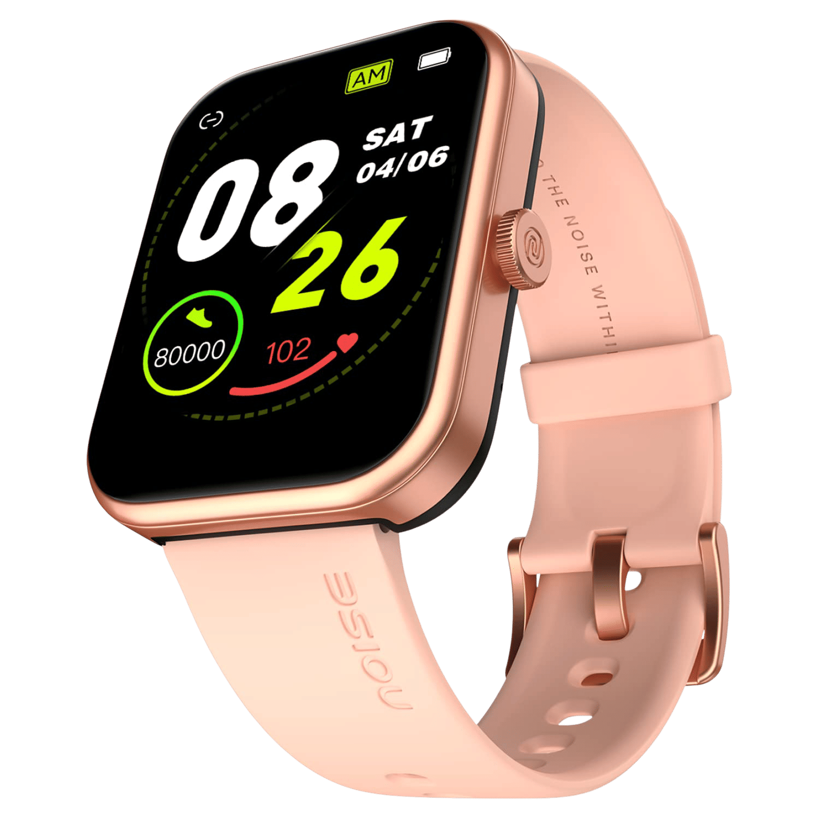 Noise ColorFit Victor 2025 Smartwatch with Bluetooth Calling (46.9mm TFT LCD Display, IP68 Water Resistant, Rose Pink Strap) Noise ColorFit Victor 2025 Smartwatch with Bluetooth Calling (46.9mm TFT LCD Display, IP68 Water Resistant, Rose Pink Strap)_1