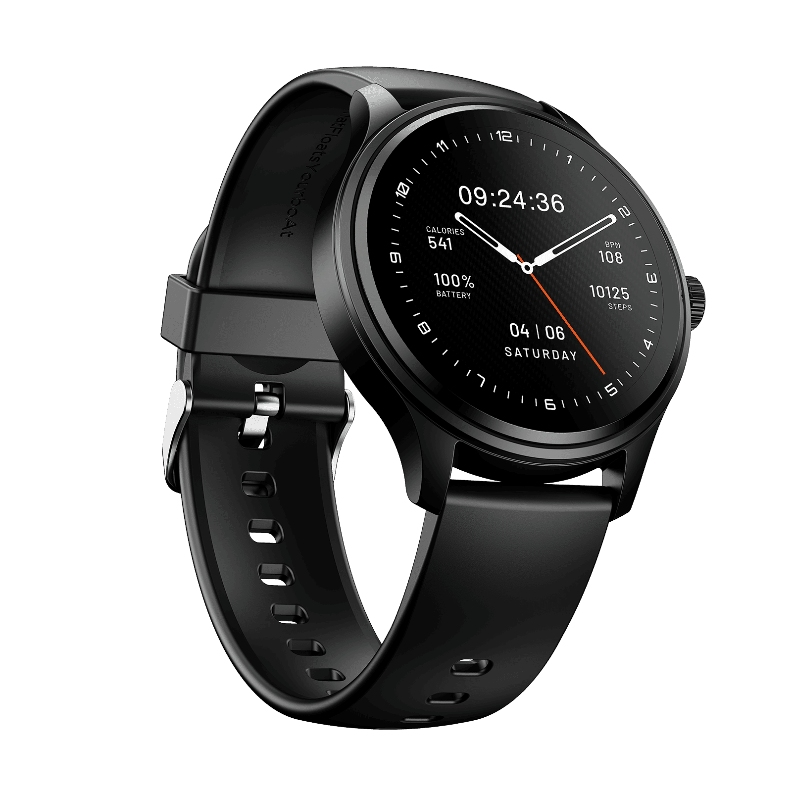 boAt Lunar Orbit 2 Smartwatch with Bluetooth Calling (35.3mm AMOLED Display, IP68 Water Resistance, Active Black Strap) boAt Lunar Orbit 2 Smartwatch with Bluetooth Calling (35.3mm AMOLED Display, IP68 Water Resistance, Active Black Strap)_1