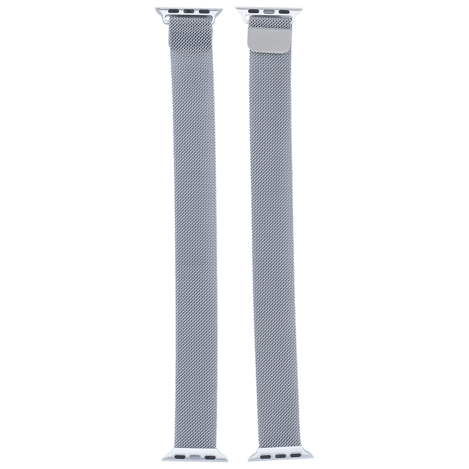 Croma Fine Metallic Strap for Apple iWatch (42mm / 44mm / 45mm) (Apple Compatible, Silver) Croma Fine Metallic Strap for Apple iWatch (42mm / 44mm / 45mm) (Apple Compatible, Silver)_4