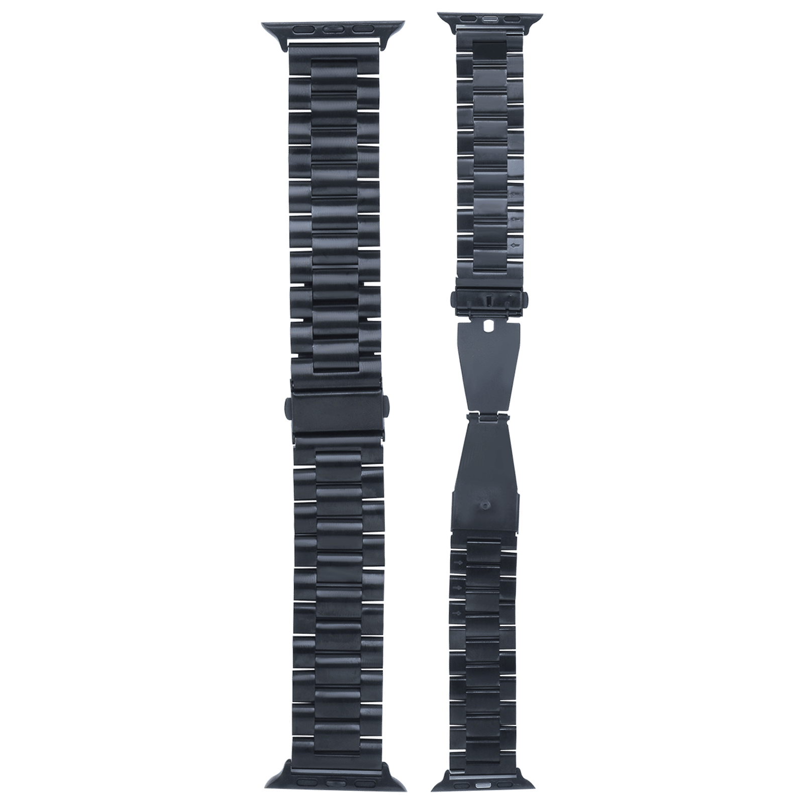 Croma Broad Metallic Strap for Apple iWatch (38mm / 40mm / 41mm) (Apple Compatible, Black) Croma Broad Metallic Strap for Apple iWatch (38mm / 40mm / 41mm) (Apple Compatible, Black)_5