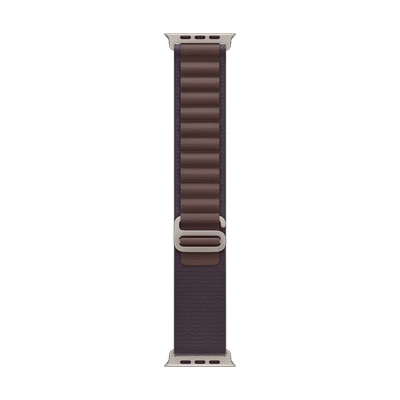 Apple Alpine Polyester & Spandex Loop for Apple iWatch (44mm / 45mm / 49mm, M) (Corrosion Resistant, Indigo)