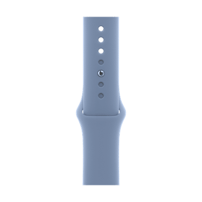 Apple Fluoroelastomer Sport Band for Apple Watch (38mm / 40mm / 41mm, S/M) (Durable & Strong, Winter Blue)