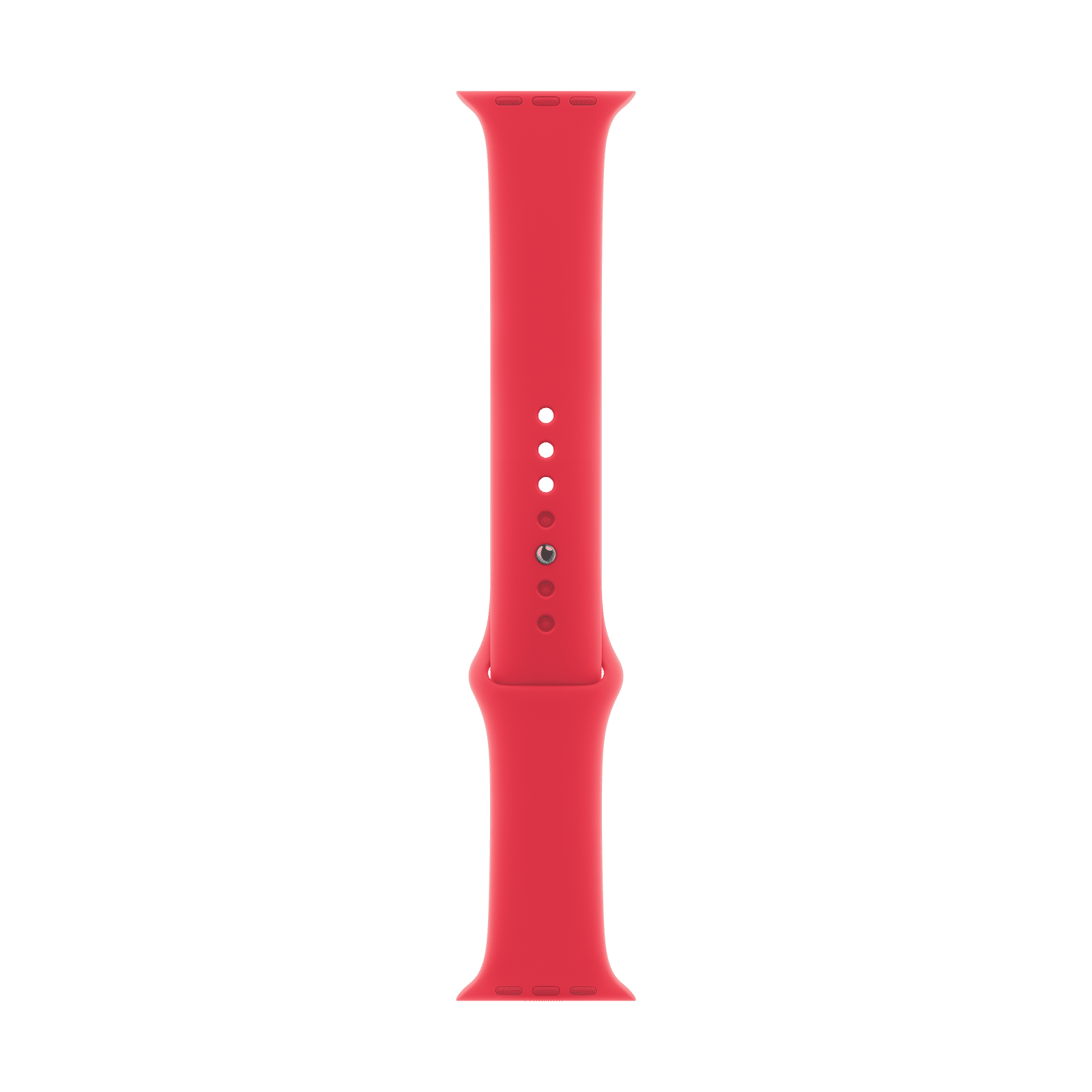 Apple Fluoroelastomer Sport Band for Apple Watch (42mm / 44mm / 45mm / 49mm, S/M) (Durable & Strong, Red)_2