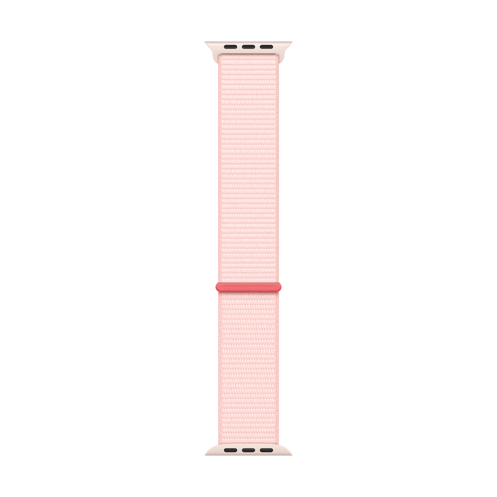 Apple Nylon, Polyester & Spandex Sport Loop for Apple Watch (42mm / 44mm / 45mm / 49mm) (Breathable & Lightweight, Light Pink)_2