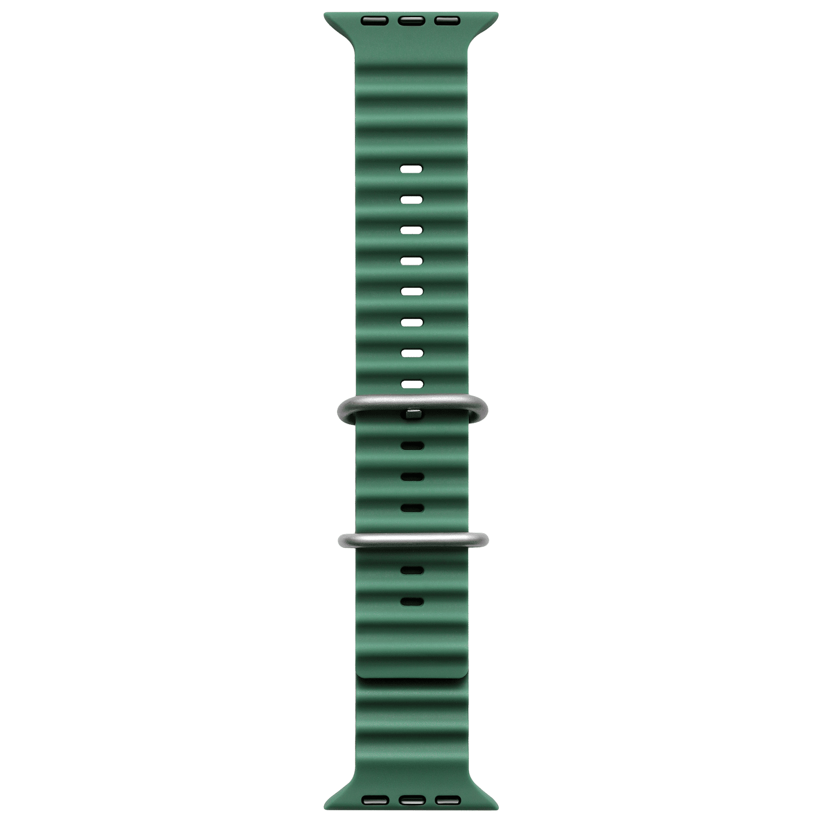 Muvtech Active Silicon Strap for Apple iWatch (42mm / 44mm / 45mm / 49mm) (Green)_1