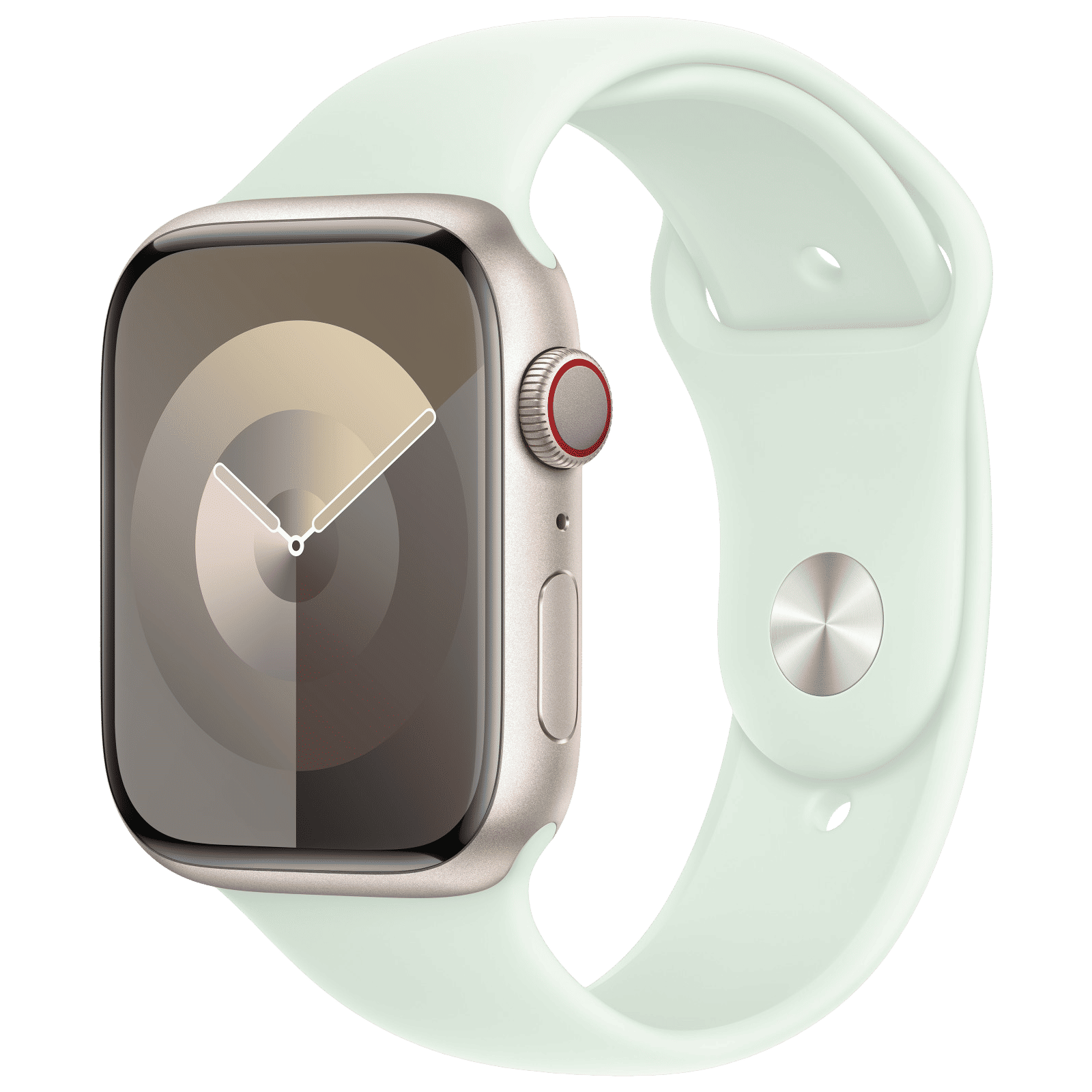 Apple Fluoroelastomer Sport Band for Apple Watch (42mm / 44mm / 45mm / 49mm, S/M) (Durable and Strong, Soft Mint) Apple Fluoroelastomer Sport Band for Apple Watch (42mm / 44mm / 45mm / 49mm, S/M) (Durable and Strong, Soft Mint)_2