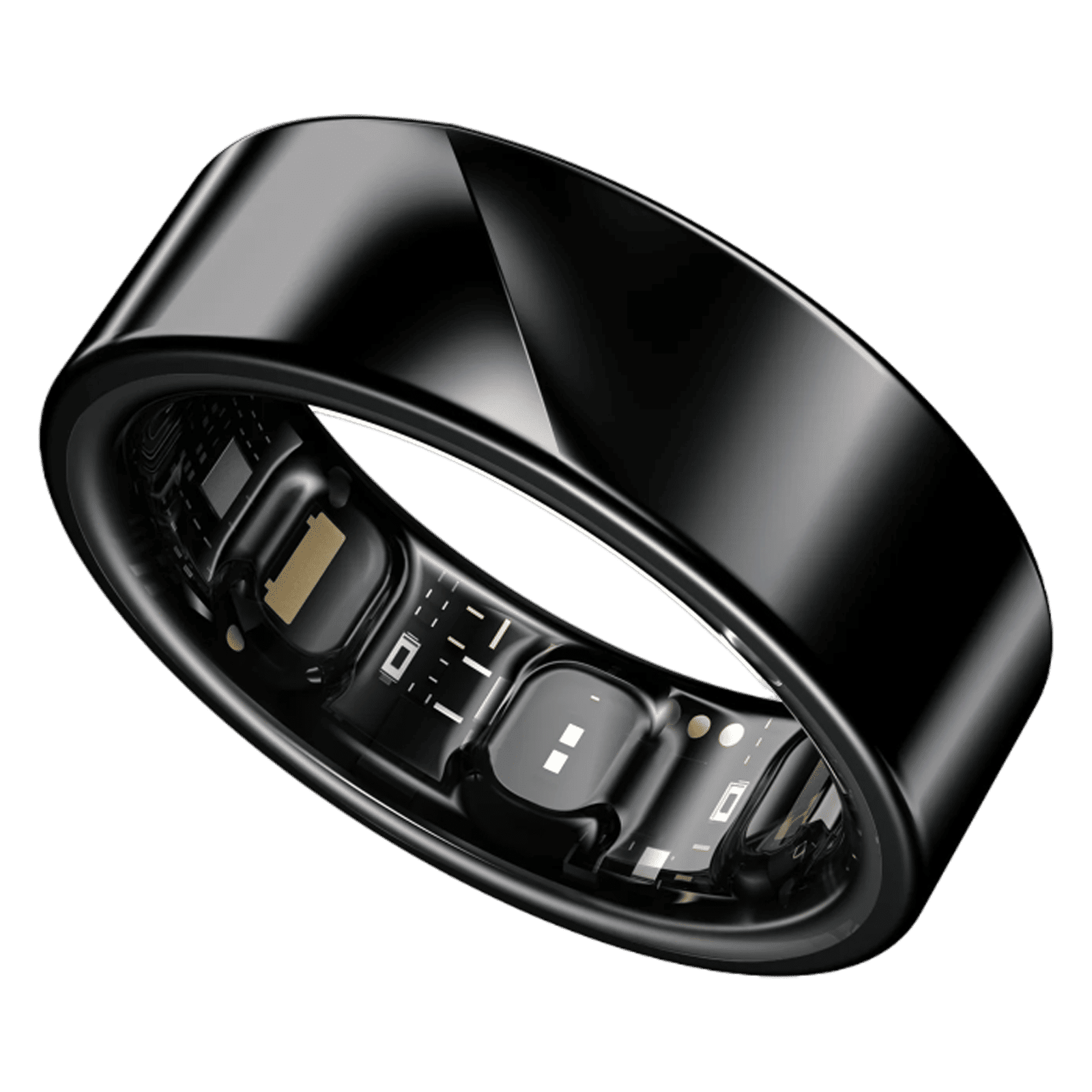 noise Luna Smart Ring with Activity Tracker (Size 10, Upto 100 Meter Water Resistant, Midnight Black) noise Luna Smart Ring with Activity Tracker (Size 10, Upto 100 Meter Water Resistant, Midnight Black)_1