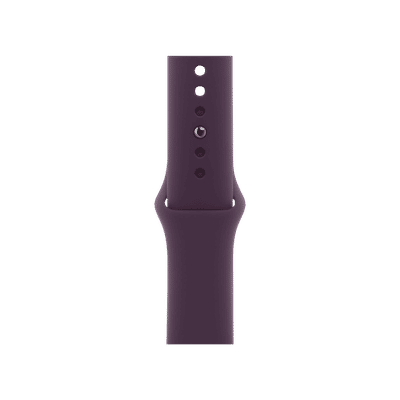 Apple Fluoroelastomer Sport Band for Apple Watch (38mm / 40mm / 41mm, S/M) (Durable & Strong, Plum)