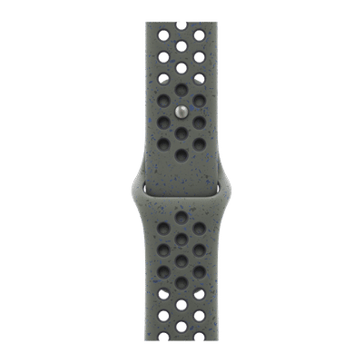 Apple Aluminium & Fluoroelastomer Nike Sport Band for Apple Watch (38mm / 40mm / 41mm, M/L) (Durable & Strong, Cargo Khaki)