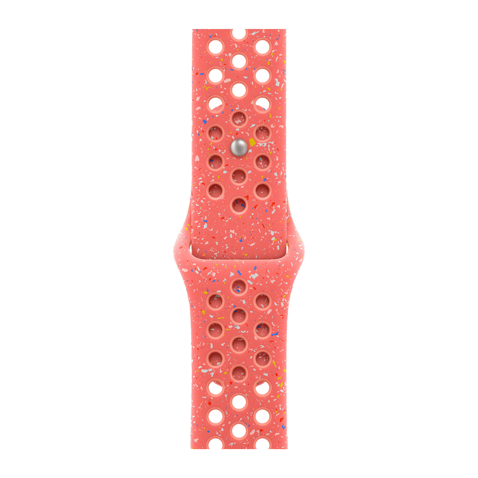 Apple Aluminium & Fluoroelastomer Nike Sport Band for Apple Watch (38mm / 40mm / 41mm, S/M) (Durable & Strong, Magic Ember)_1