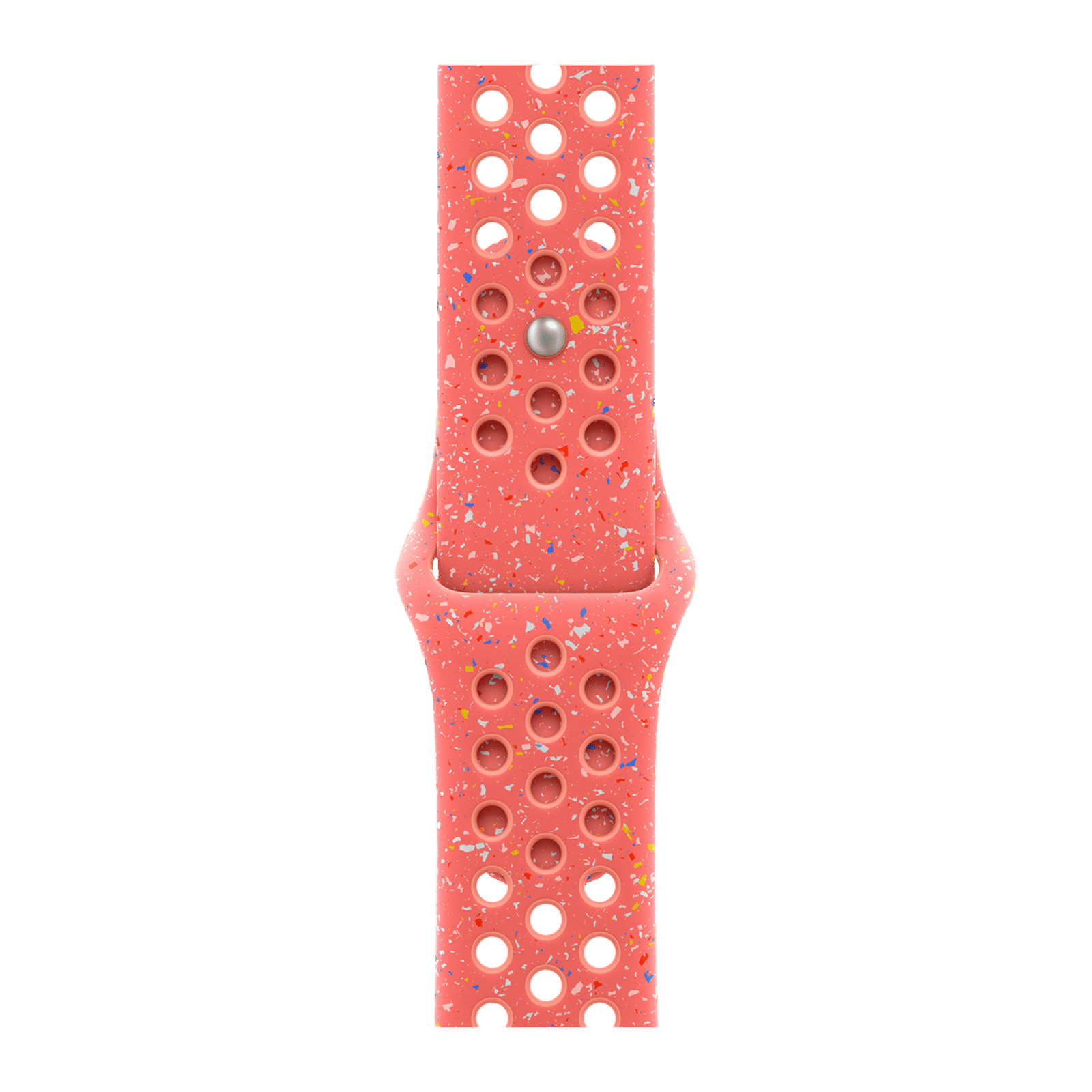 Apple Aluminium & Fluoroelastomer Nike Sport Band for Apple Watch (38mm / 40mm / 41mm ) (Durable & Strong, Magic Ember) Apple Aluminium & Fluoroelastomer Nike Sport Band for Apple Watch (38mm / 40mm / 41mm ) (Durable & Strong, Magic Ember)_1