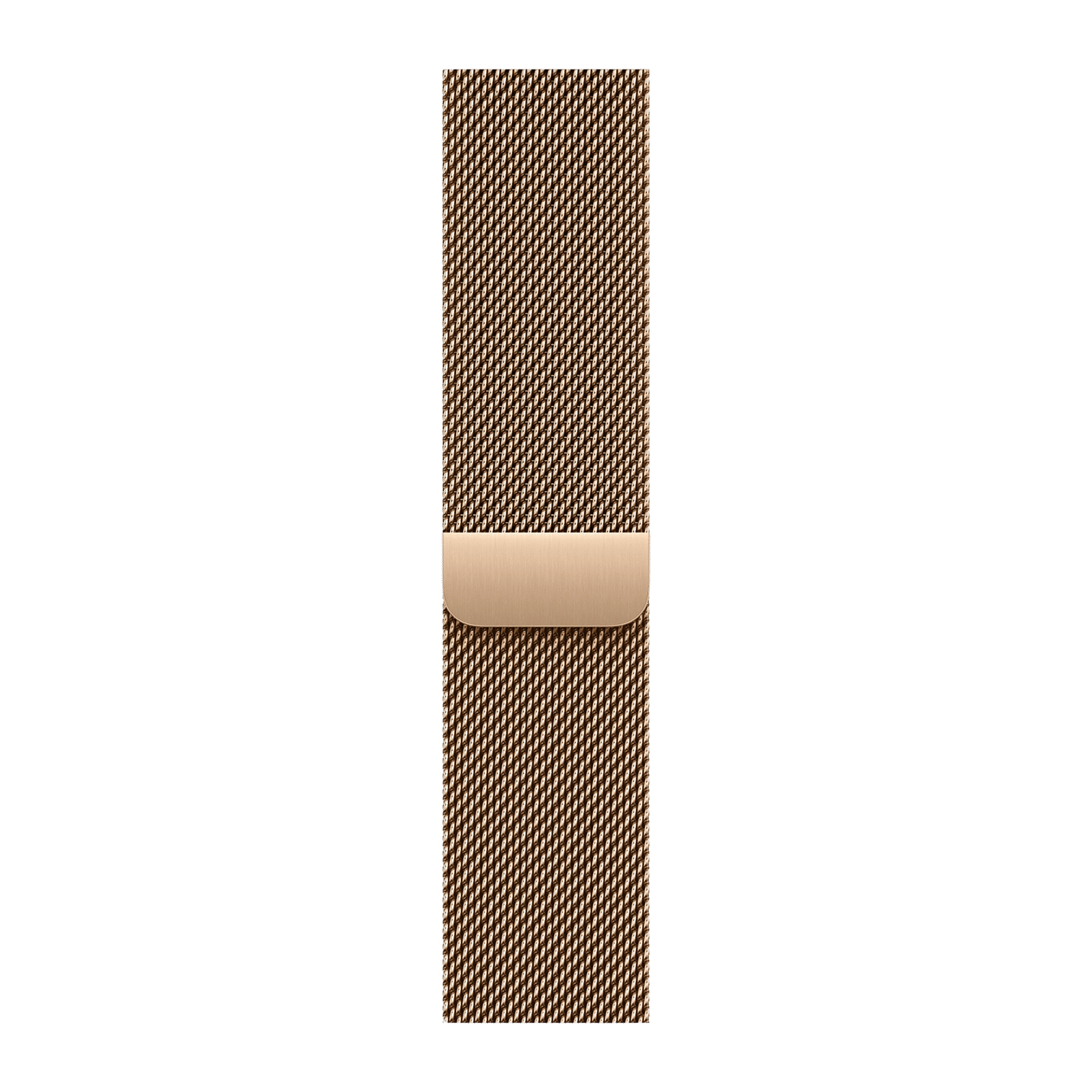 Apple Stainless Steel Magnetic Milanese Loop for Apple Watch (44mm / 45mm / 46mm / 49mm, S / M) (Physical Vapour Deposition Layer, Gold) Apple Stainless Steel Magnetic Milanese Loop for Apple Watch (44mm / 45mm / 46mm / 49mm, S / M) (Physical Vapour Deposition Layer, Gold)_1