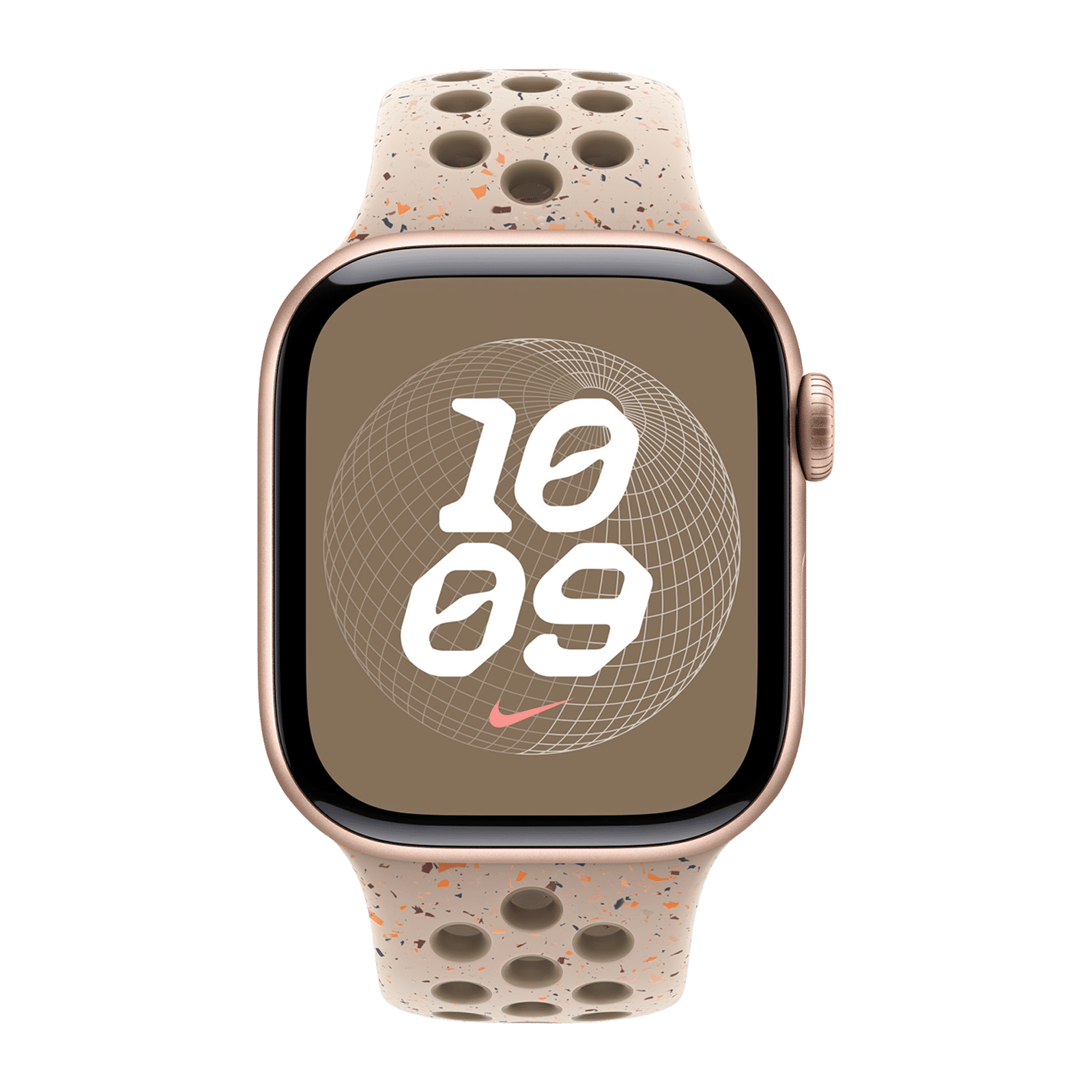 Apple Aluminium & Fluoroelastomer Nike Sport Band for Apple Watch (38mm / 40mm / 41mm, M/L) (Durable & Strong, Desert Stone) Apple Aluminium & Fluoroelastomer Nike Sport Band for Apple Watch (38mm / 40mm / 41mm, M/L) (Durable & Strong, Desert Stone)_3