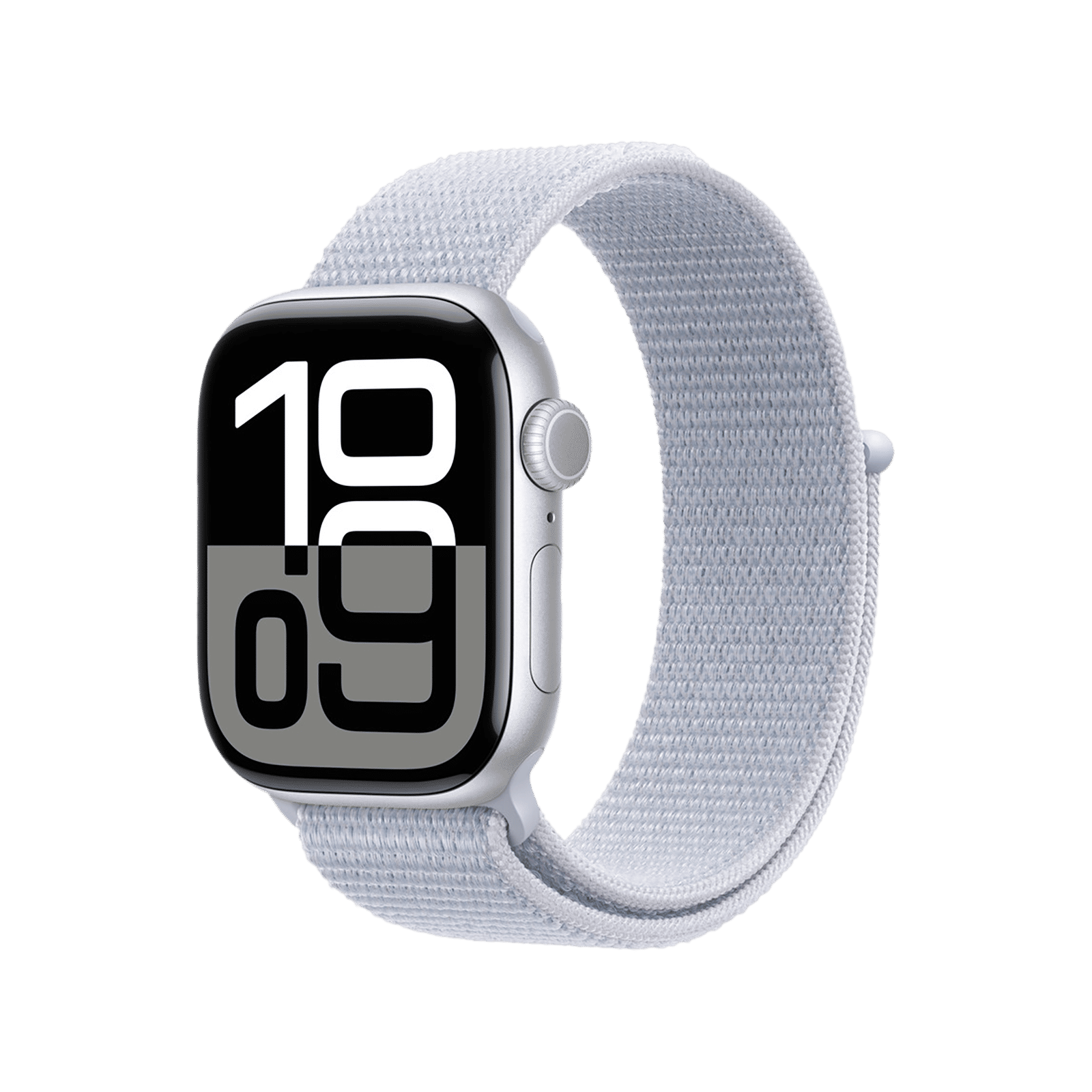 Apple Nylon, Polyester & Spandex Sport Loop for Apple Watch (38mm / 40mm / 41mm / 42mm) (Hook-and-Loop Fastener, Blue Cloud)_2