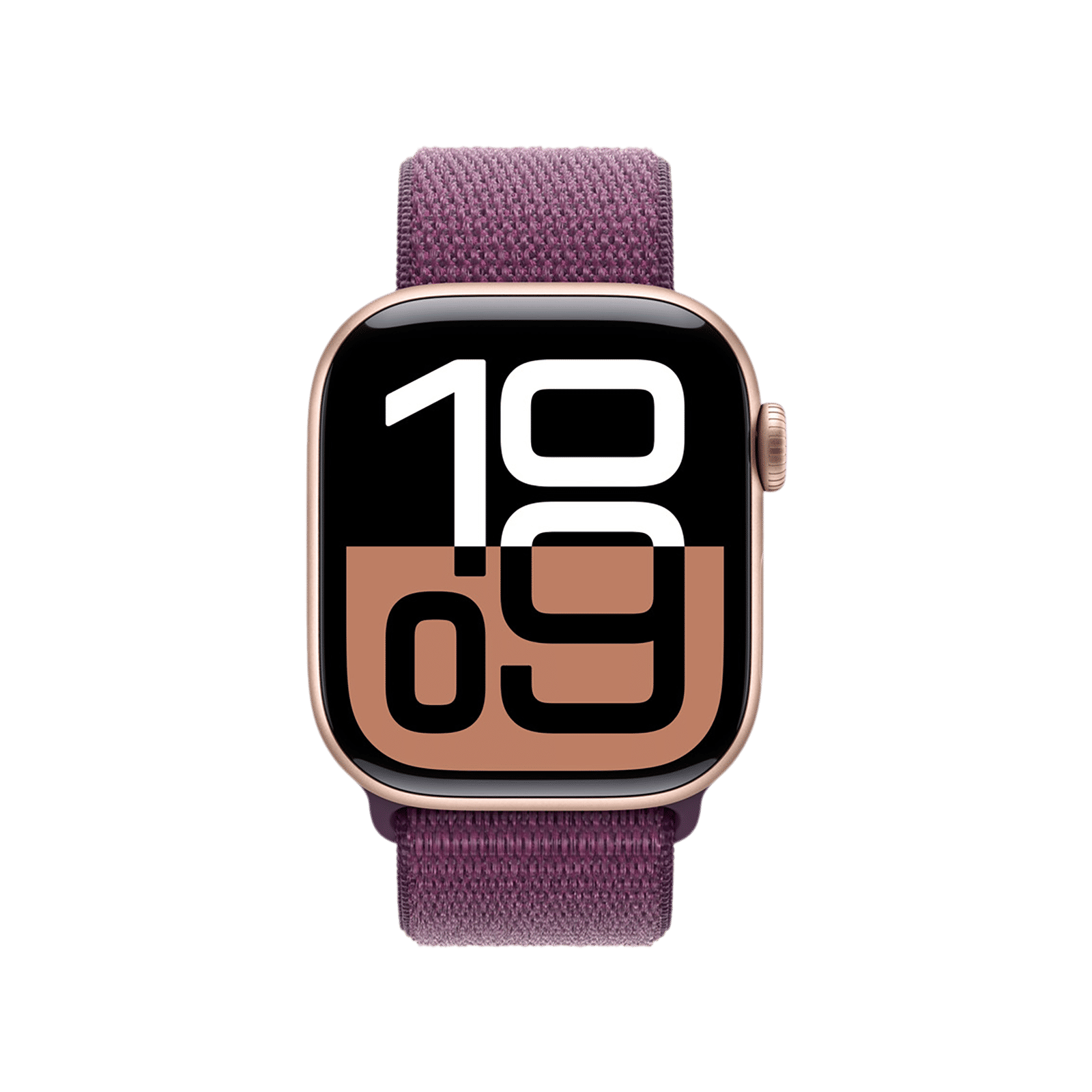 Apple Nylon, Polyester & Spandex Sport Loop for Apple Watch (38mm / 40mm / 41mm / 42mm) (Hook-and-Loop Fastener, Plum)_3