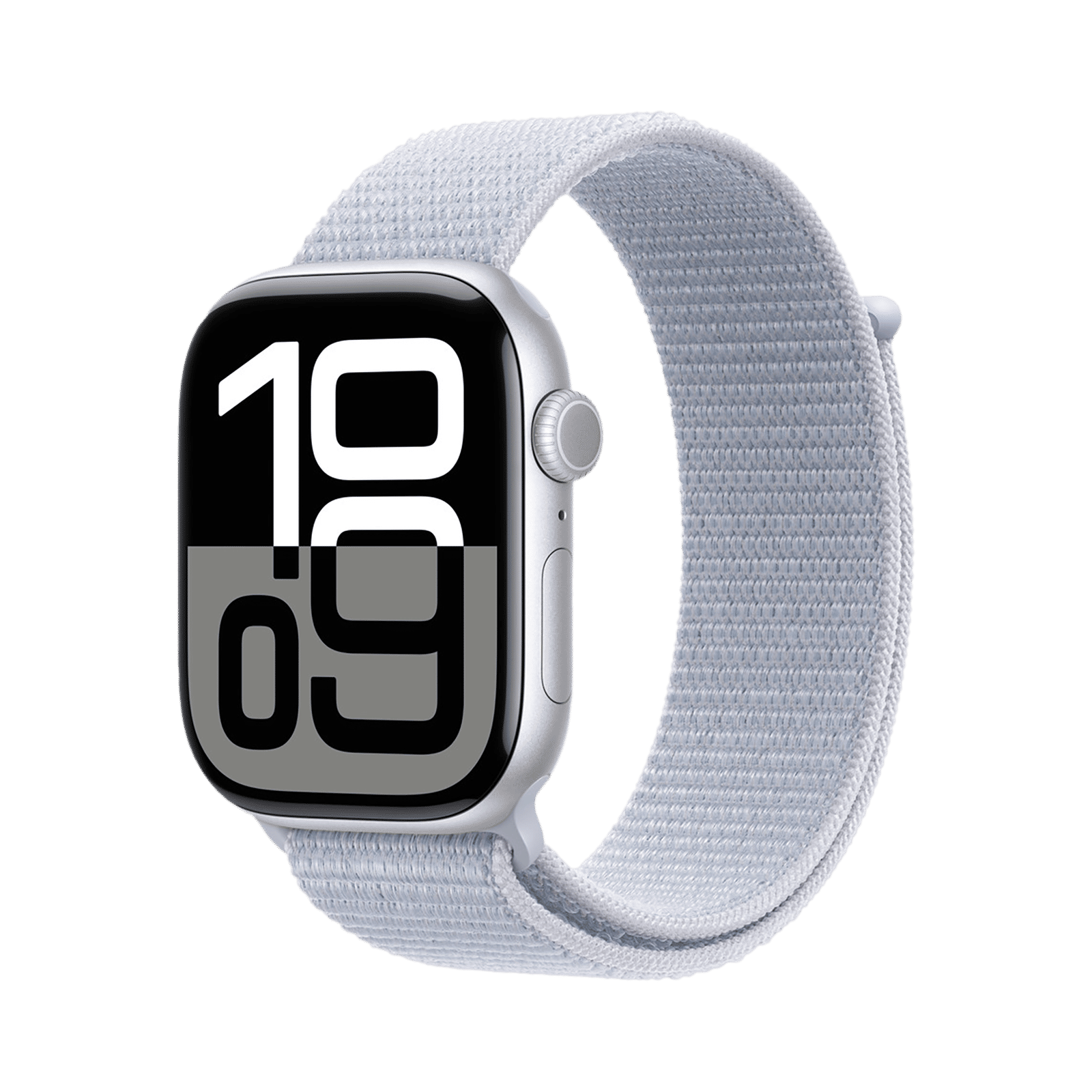 Apple Nylon, Polyester & Spandex Sport Loop for Apple Watch (44mm / 45mm / 46mm / 49mm) (Hook-and-Loop Fastener, Blue Cloud)_2