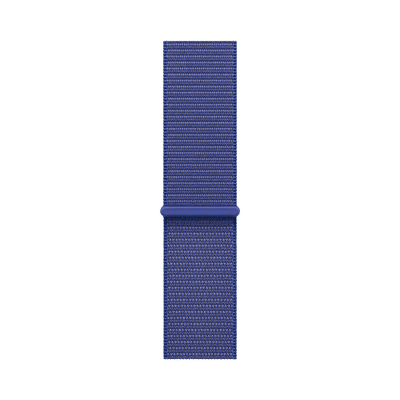 Apple Nylon, Polyester & Spandex Sport Loop for Apple Watch (44mm / 45mm / 46mm / 49mm) (Hook-and-Loop Fastener, Ultramarine)