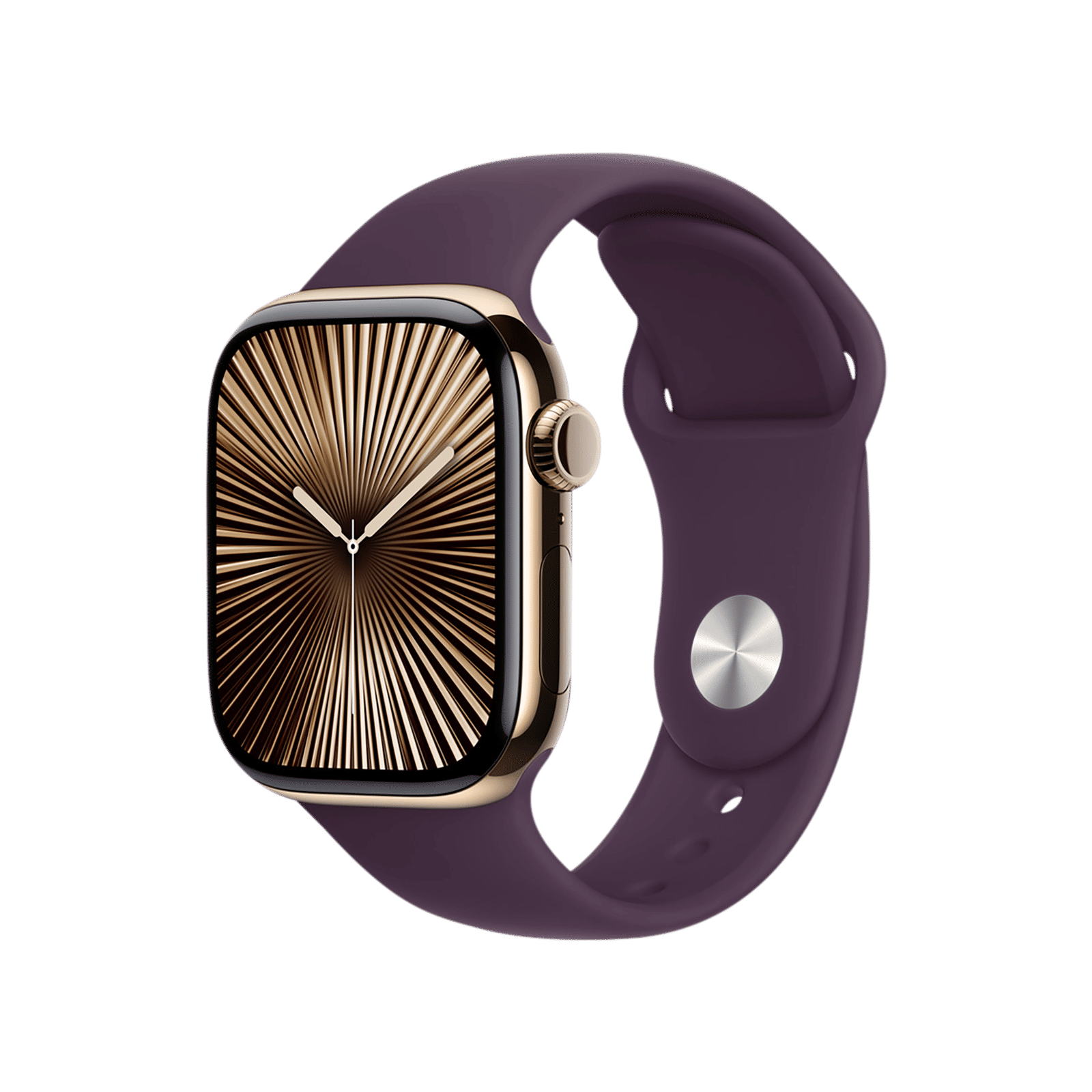 Apple Fluoroelastomer Sport Band for Apple Watch (38mm / 40mm / 41mm / 42mm, S/M) (Durable & Strong, Plum)_2