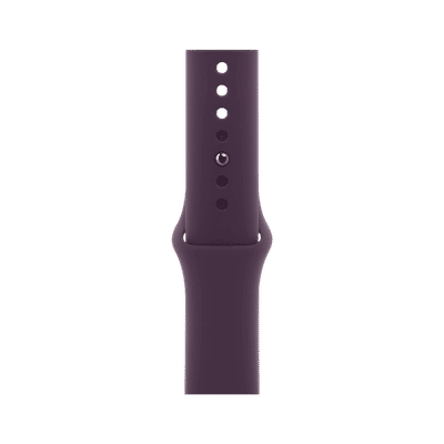 Apple Fluoroelastomer Sport Band for Apple Watch (44mm / 45mm / 46mm / 49mm, M/L) (Durable & Strong, Plum)